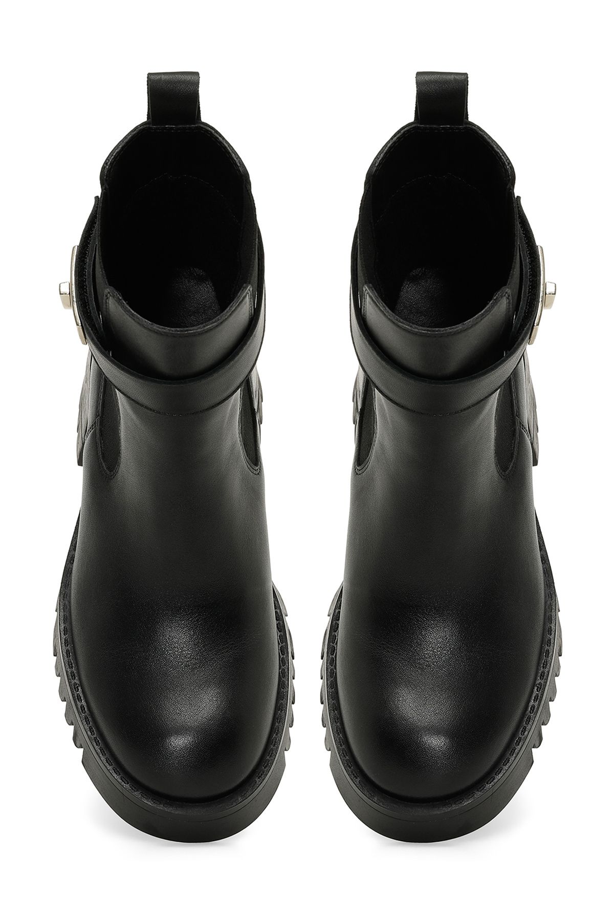 چکمه و بوت مشکی زنانه های پاشنه سیاه 4PR Nine West