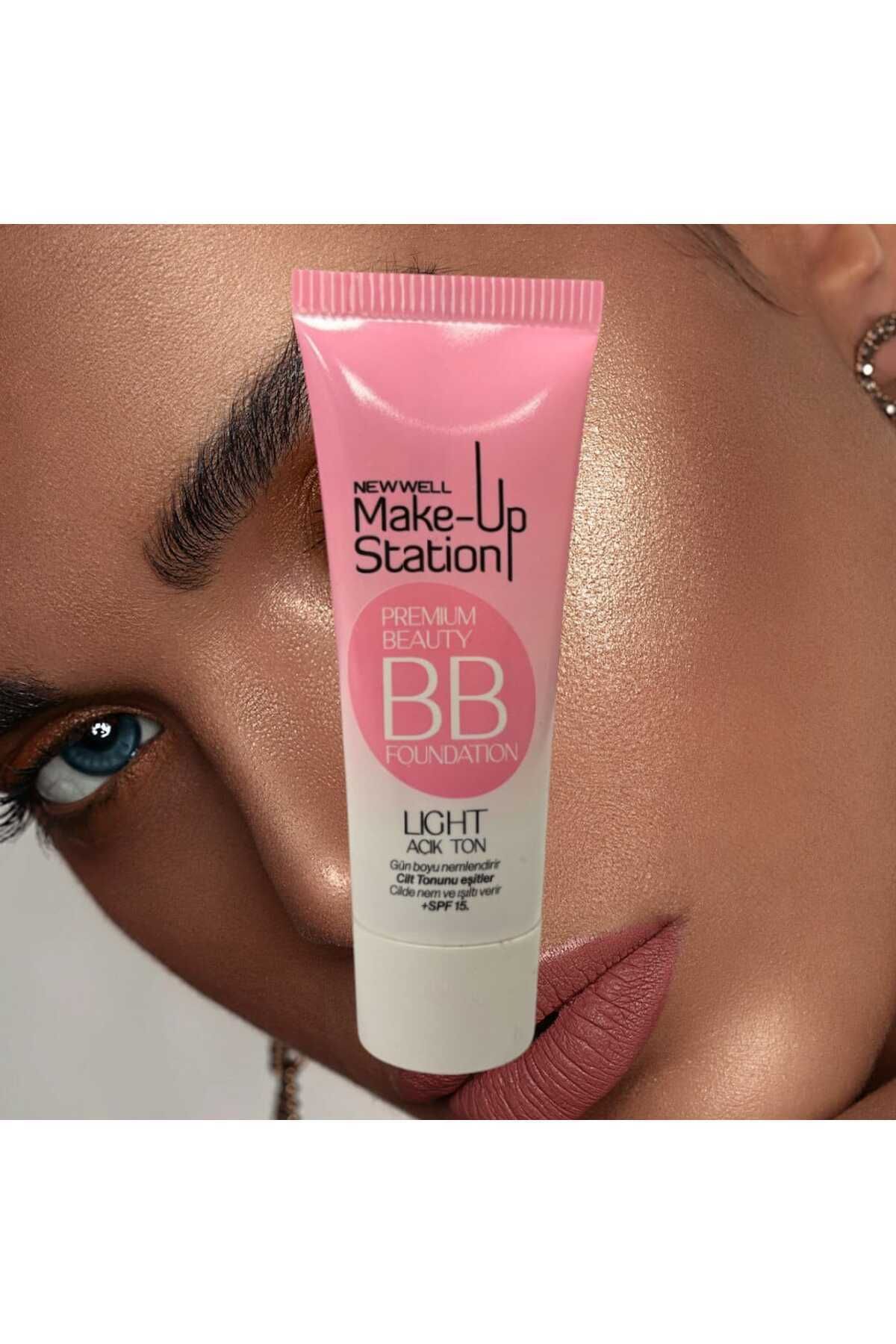 New Well Bb Krem 2'li Premium Beuty Station Açık Ton Spf15