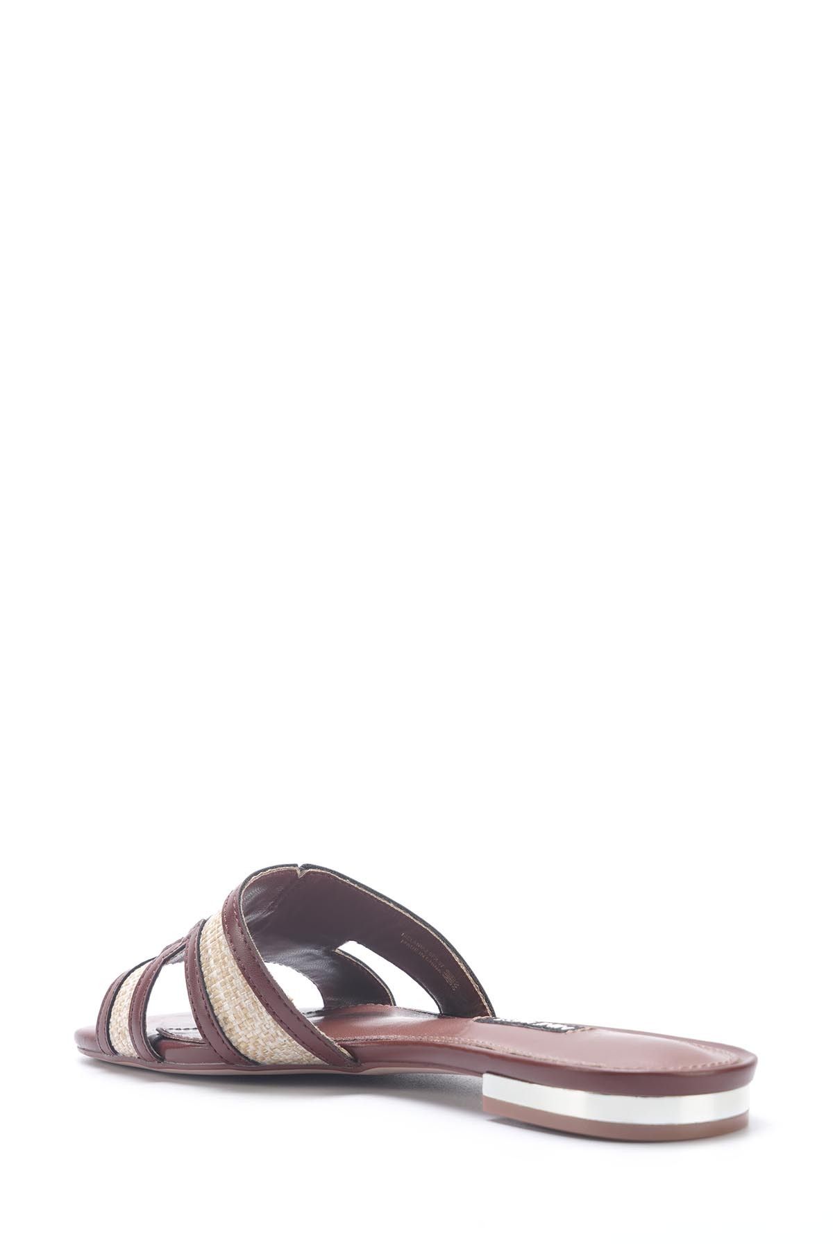 Nine West-MELANIA2 5FX Natürliche flache Damenhausschuhe 3