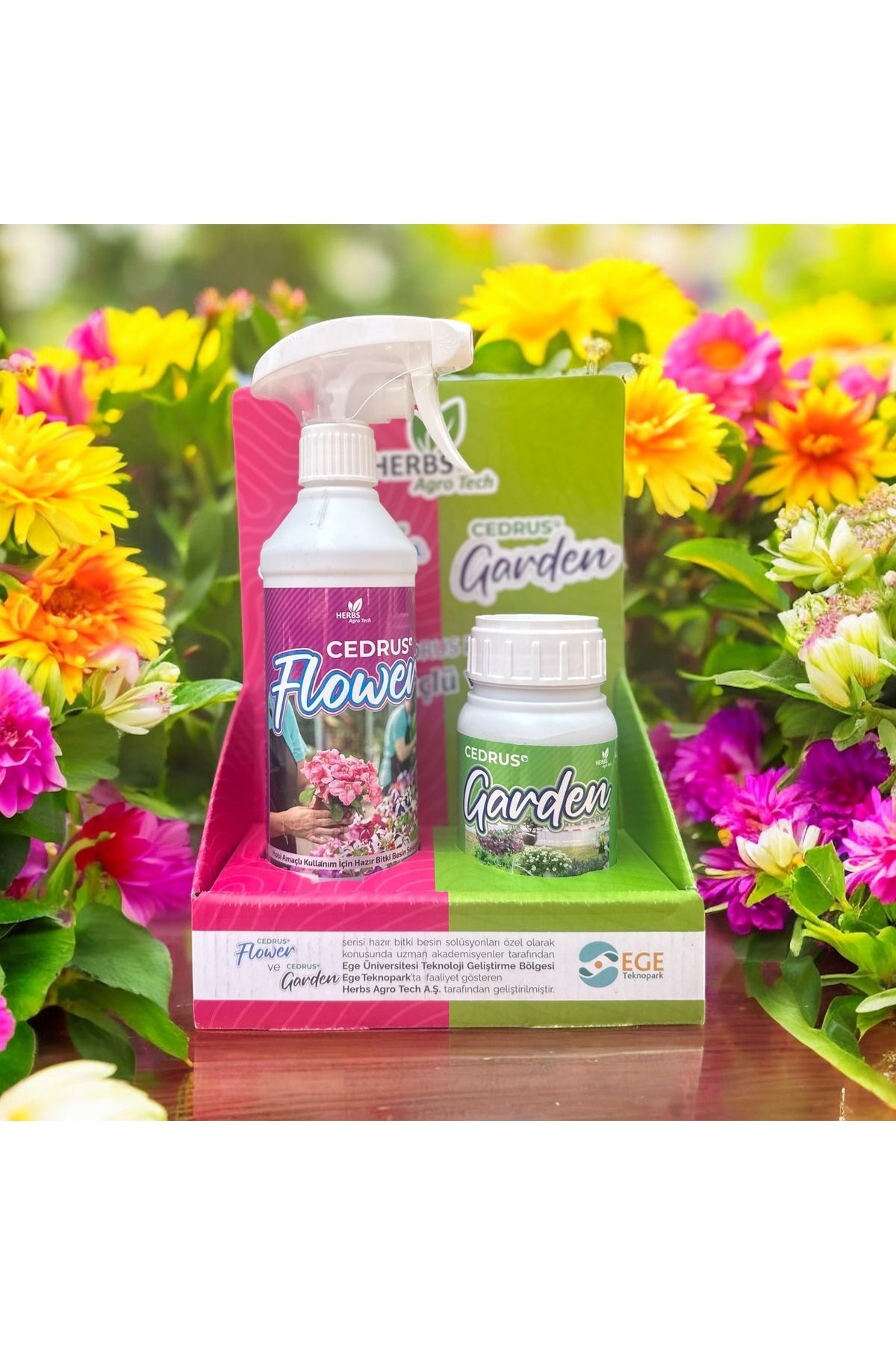 ZİROS CEDRUS FLOWER 500 ML ÇİÇEK HOBİ FİDE COŞTURUCU BİTKİ BESLEME VİTAMİN