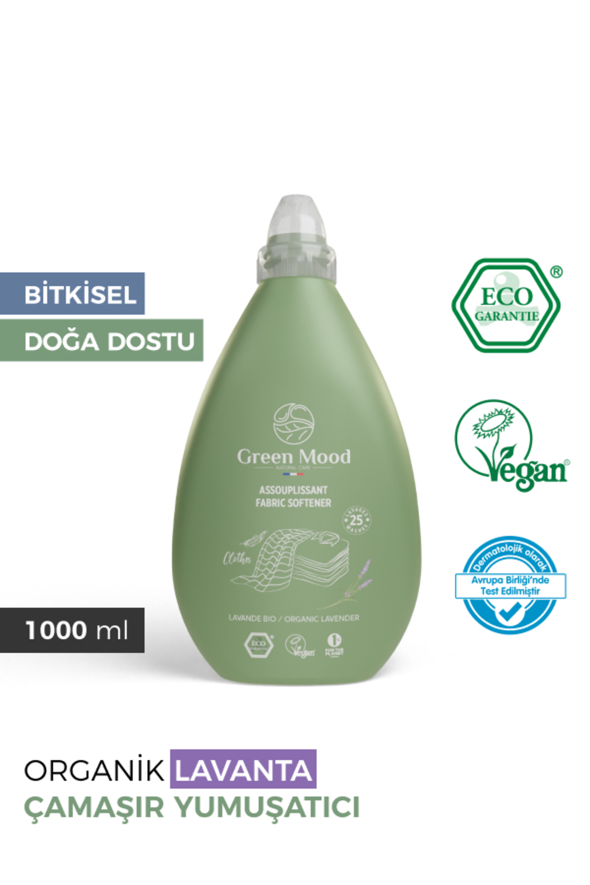 Green Mood 2'li Lavantalu Çamaşır Seti (Çamaşır Deterjanı & Yumuşatıcı) fotoğrafı 4 (önizleme)