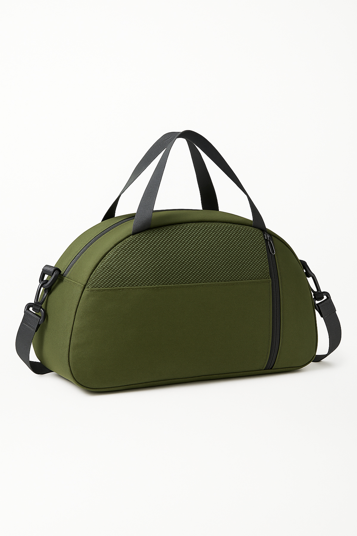 KAFF  Küçük Haki Önü Cepli Ayarlanabilir Omuz Askılı El Seyahat Spor Çantası-0833 - Görsel 4