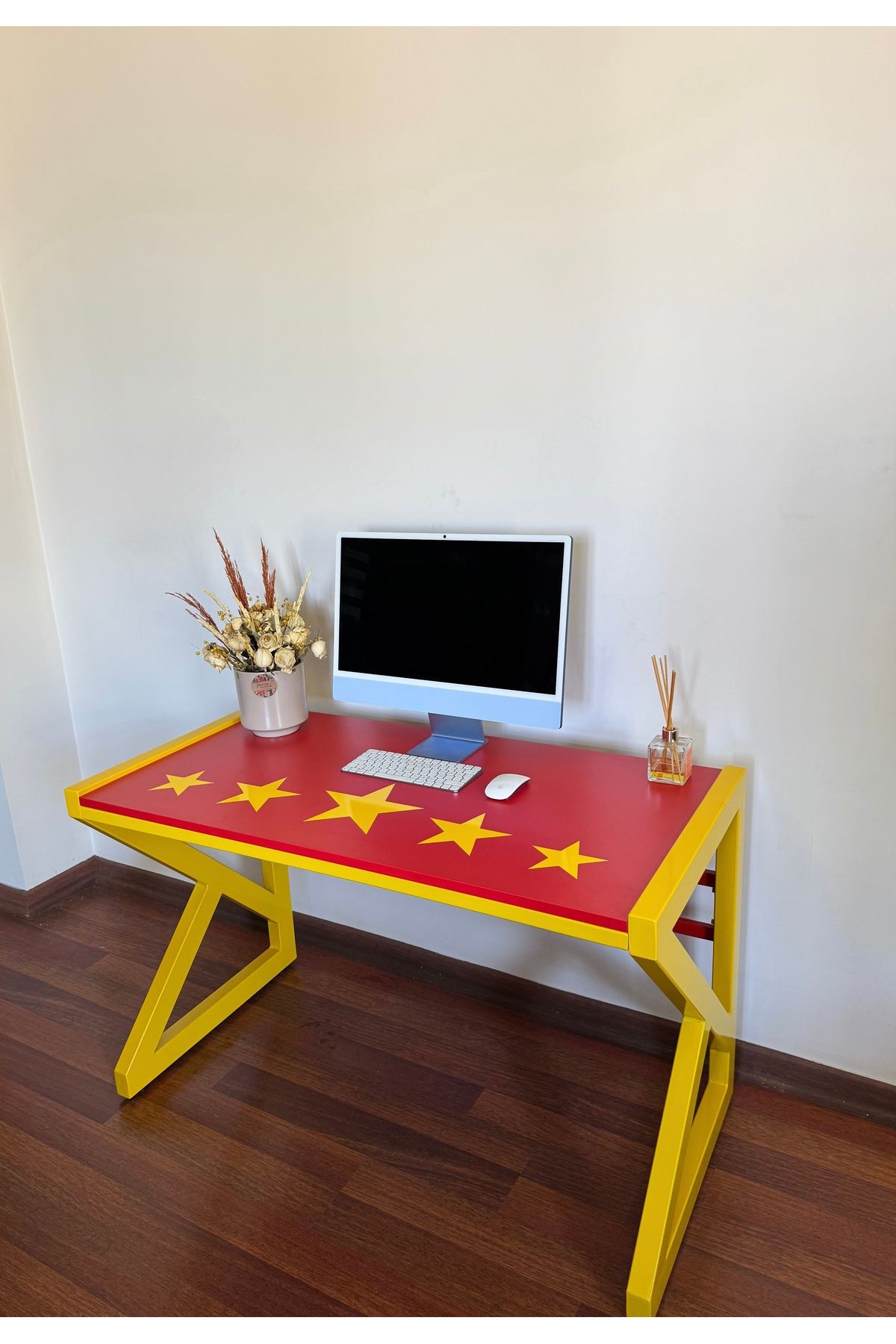 WMT Metal Ayaklı Çalışma Masası MDF - 120 Cm