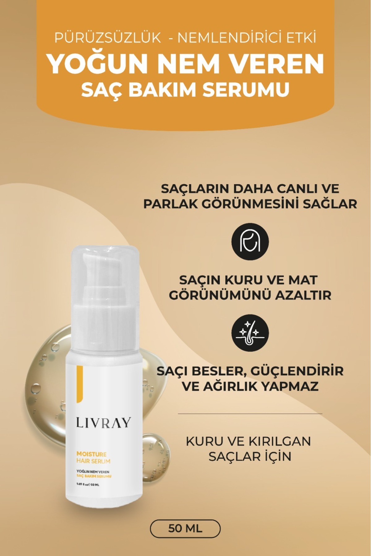 Yoğun Nem Serumu 50 ml