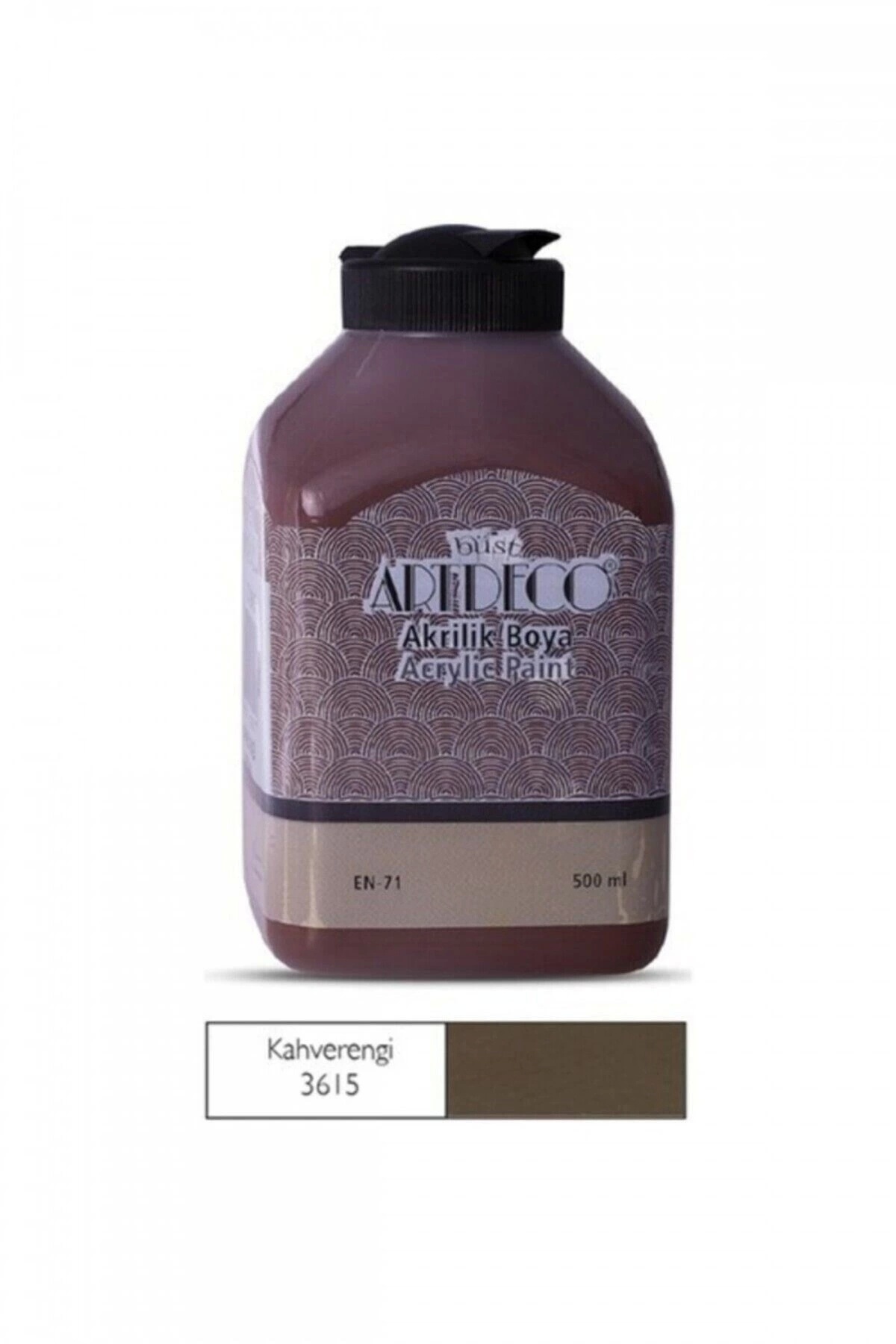 Artdeco Akrilik Boya 500ml Kahverengi / 3615