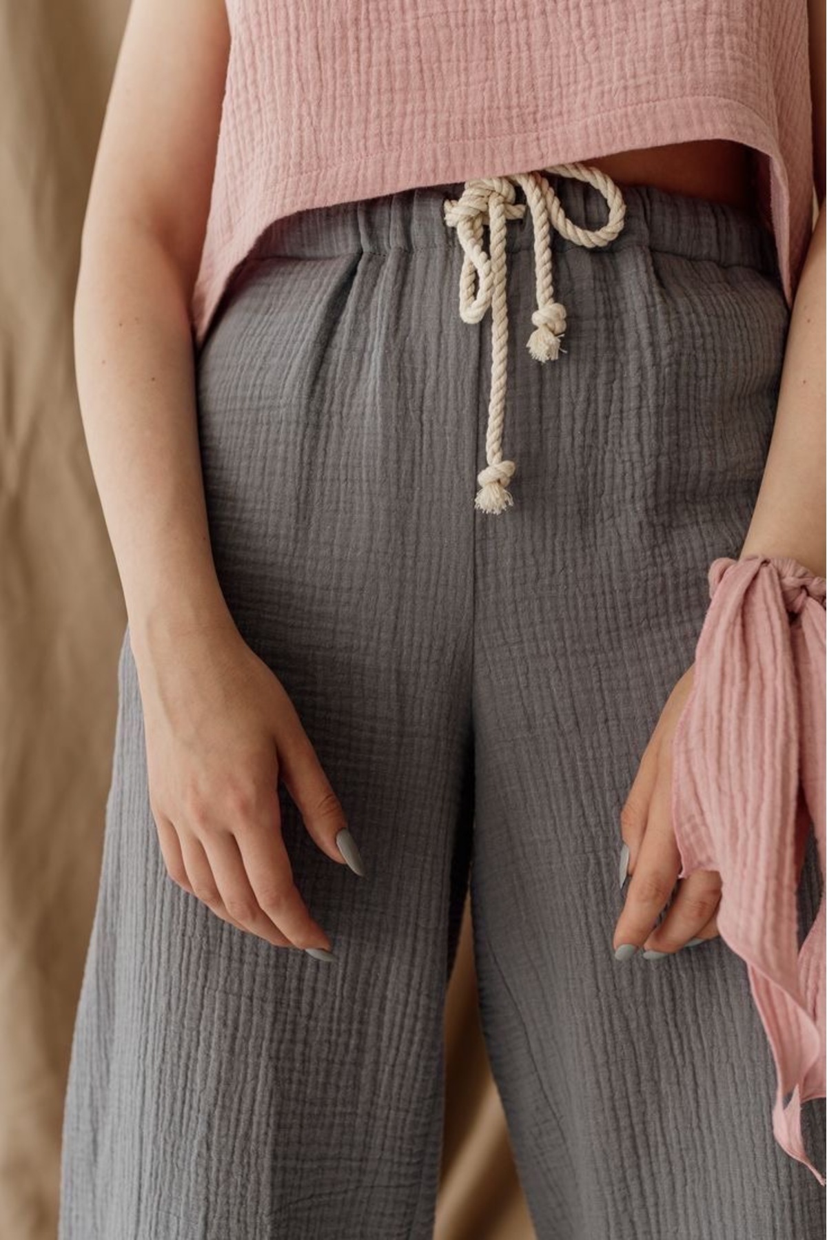 MODELİSA Muslin kumaş fotoğrafı 3 (önizleme)