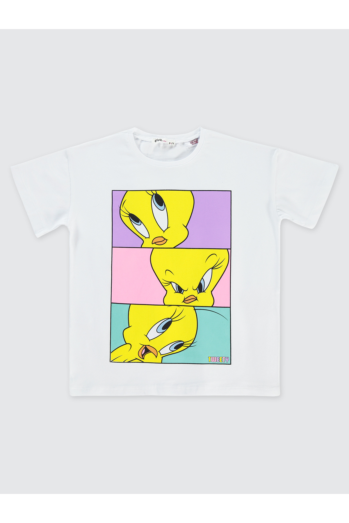 TWEETY-Girl's T-Shirt 10-13 Years White 1
