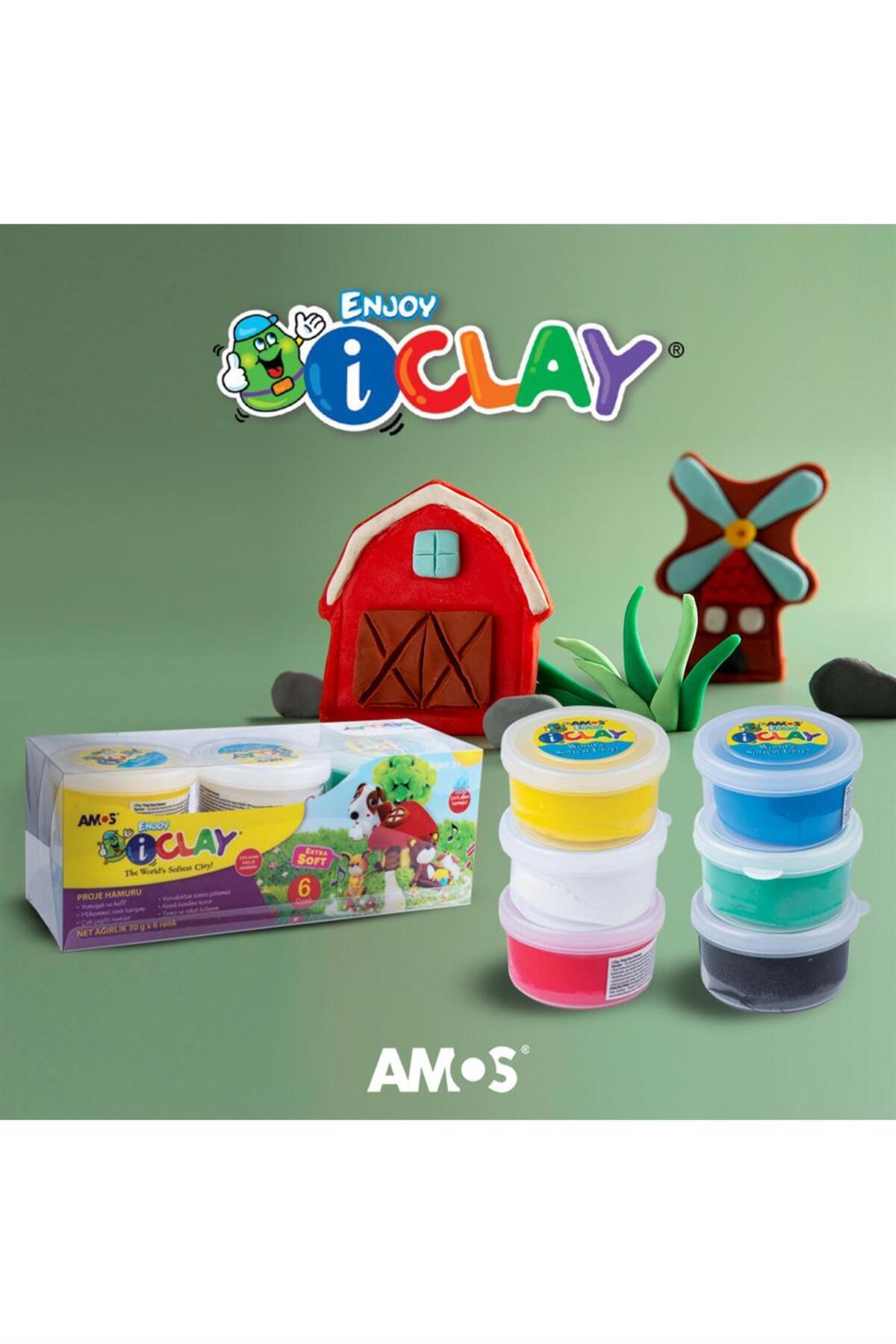 Amos-I-clay Project Dough - Set of 6 6