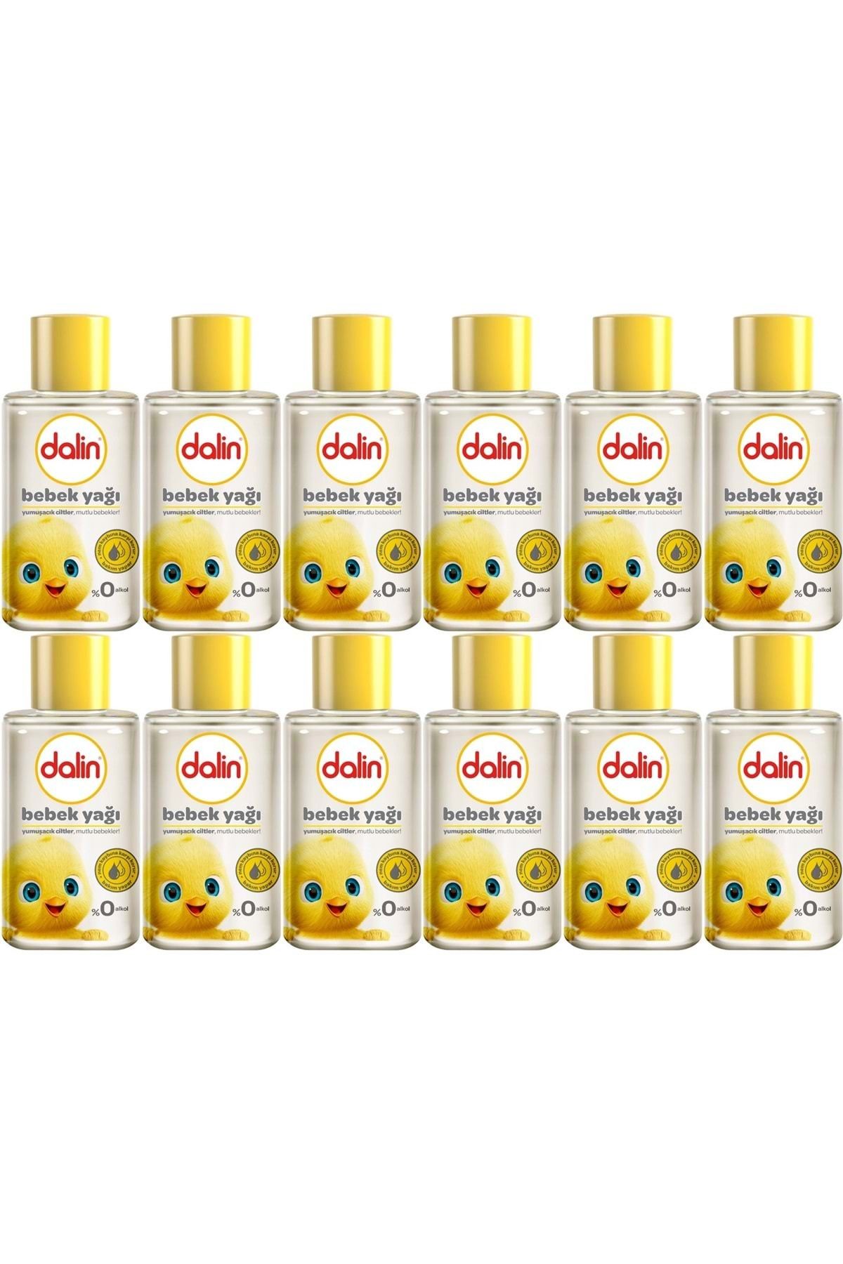 Dalin Bebek Yağı 50ml Klasik Mini (12 Lİ SET)