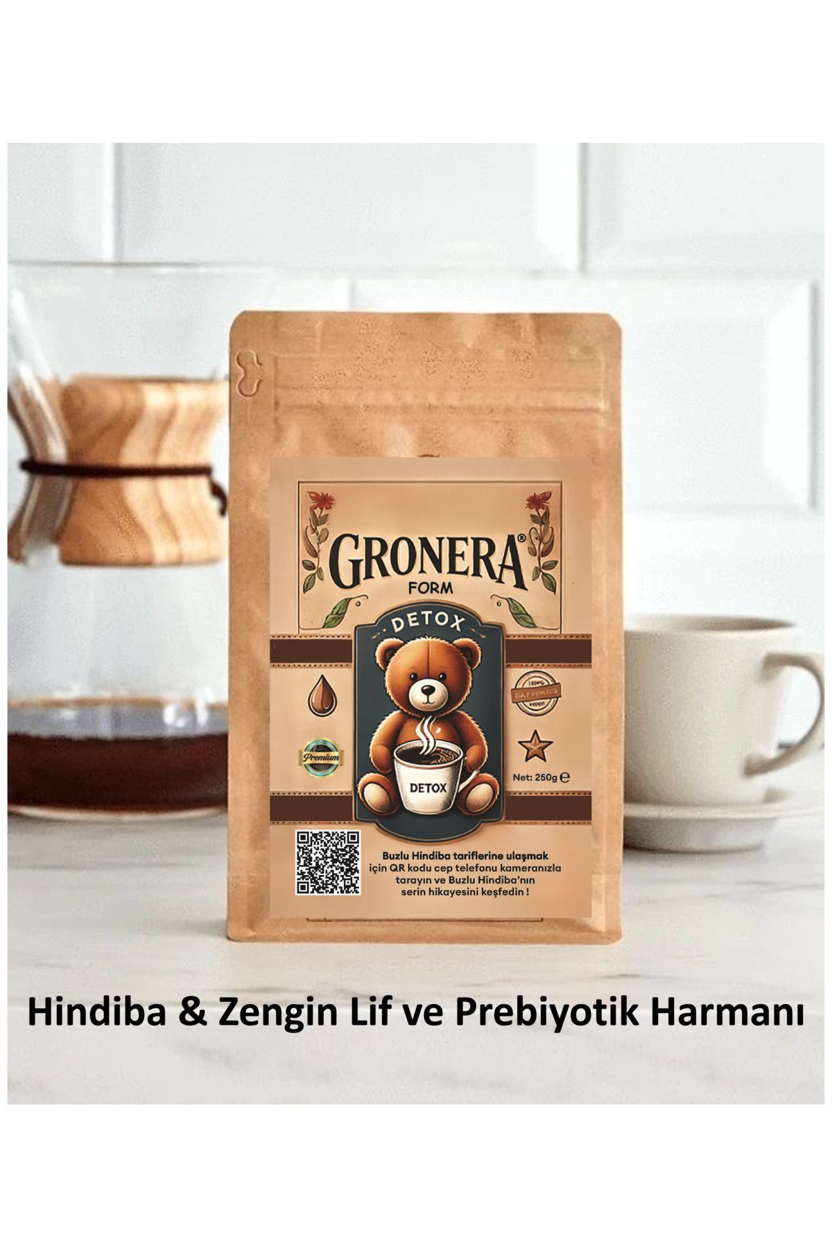 Gronera Hindiba FORM 250g (Hindiba & Zengin Lif ve Prebiyotik Harmanı)