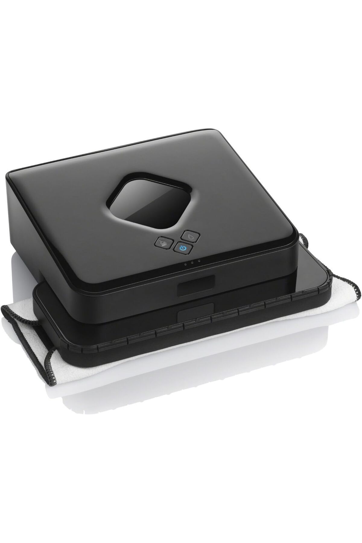 iRobot-Braava 380t Advanced Robot Mop - Wet/Dry Cleaning, Large Spaces, Black 1