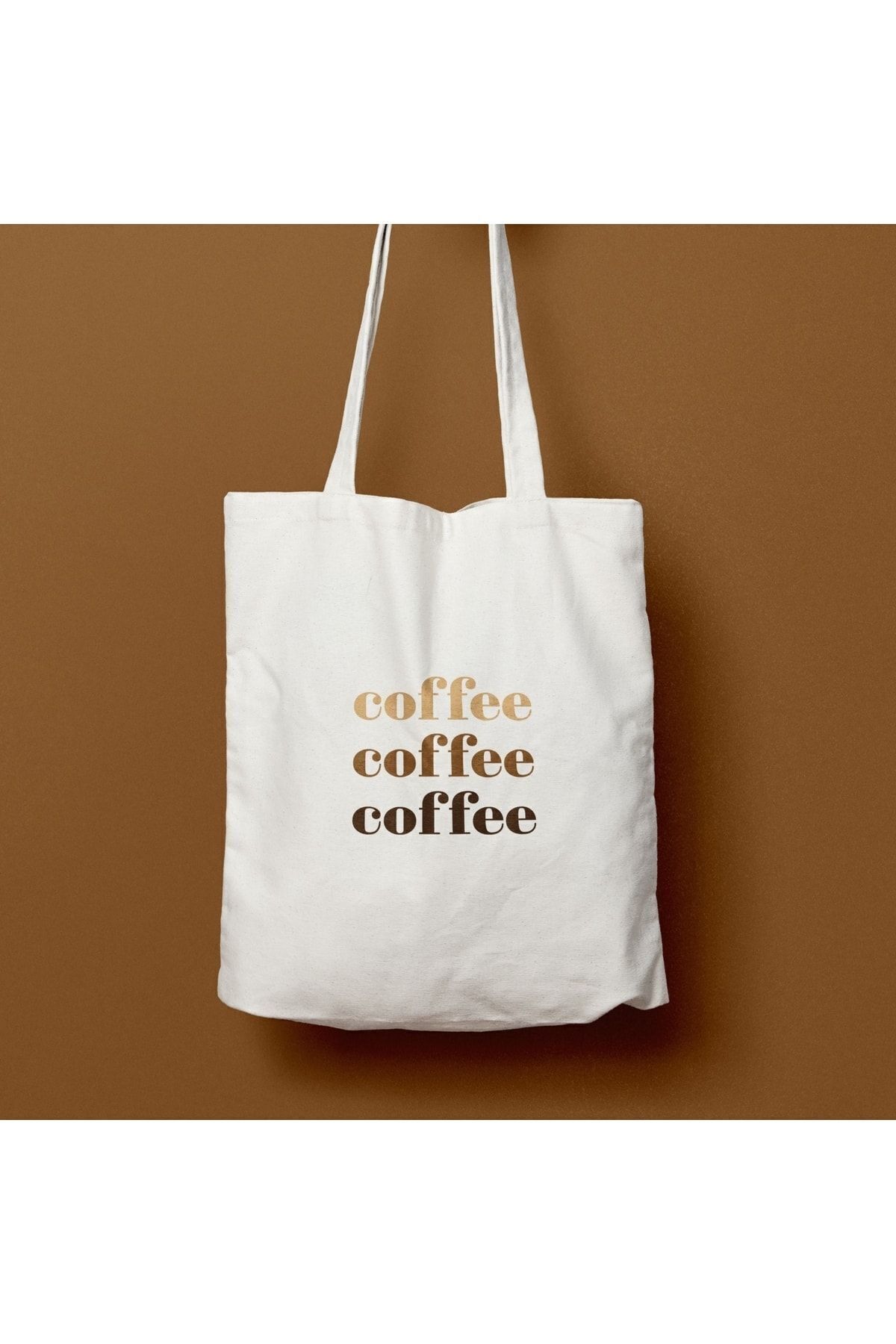 BasGönder Geantă Tote Cu Imprimeu Cafea Geantă Din Pânză Unisex - Single Dimension