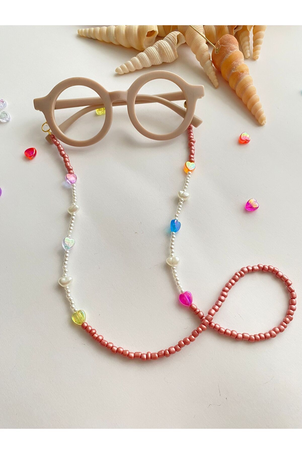 LiKESUN Renkli ÇOCUK Gözlük Askısı Gözlük İpi(55 CM)
