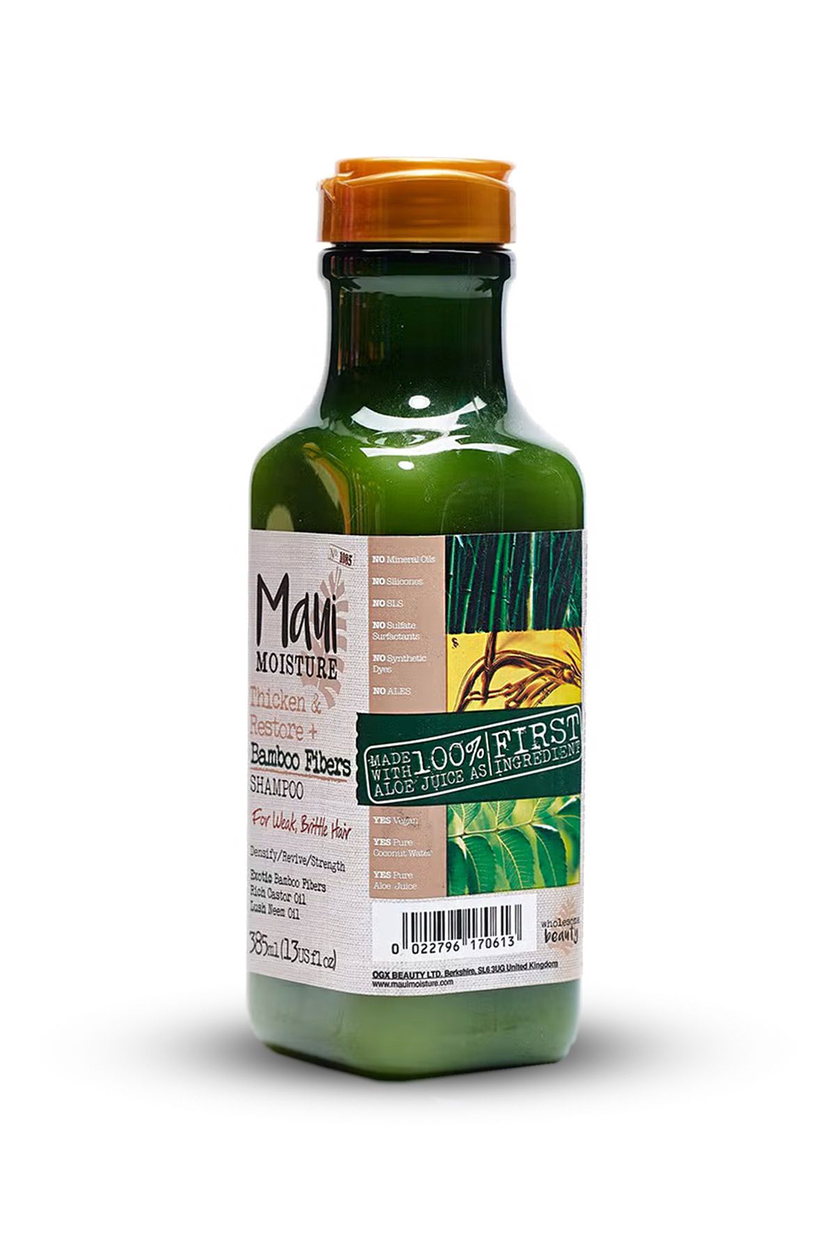 Maui-Bamboo Fibers Shampoo, 385ml 2
