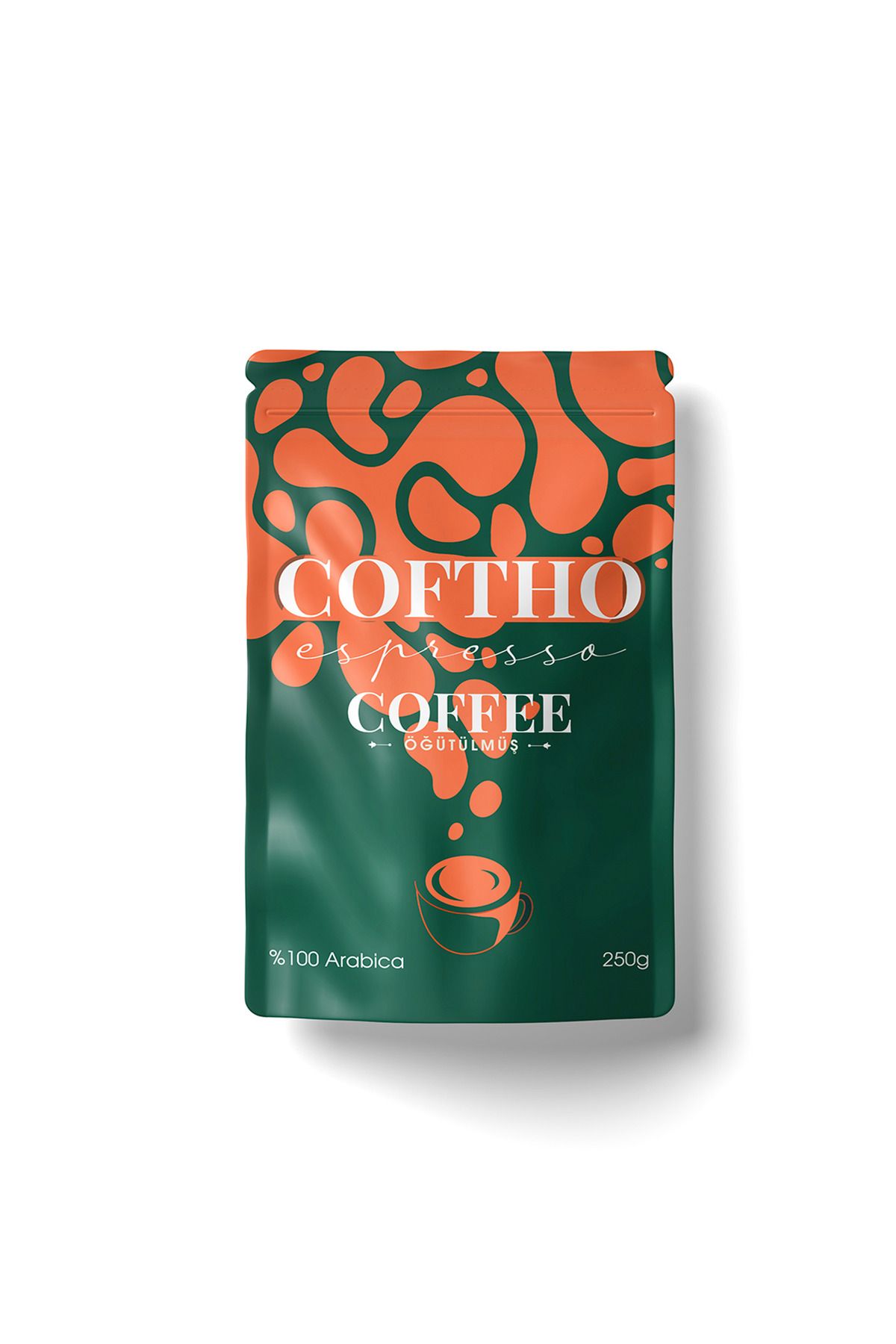 COFTHO Espresso Kahve %100 Arabica Single Origin (ÖĞÜTÜLMÜŞ) 250 G.