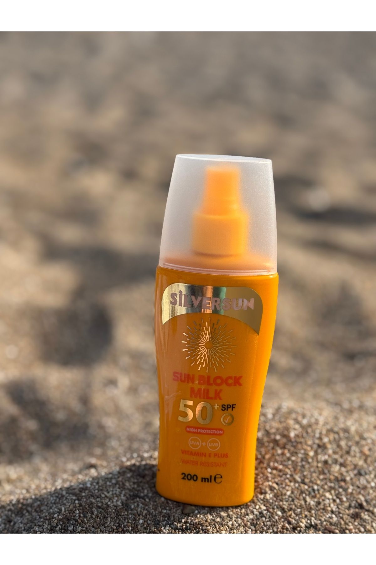 Sun Block Milk Spf 50 Uva+uvb Vitamin E Plus 200 ml - 3