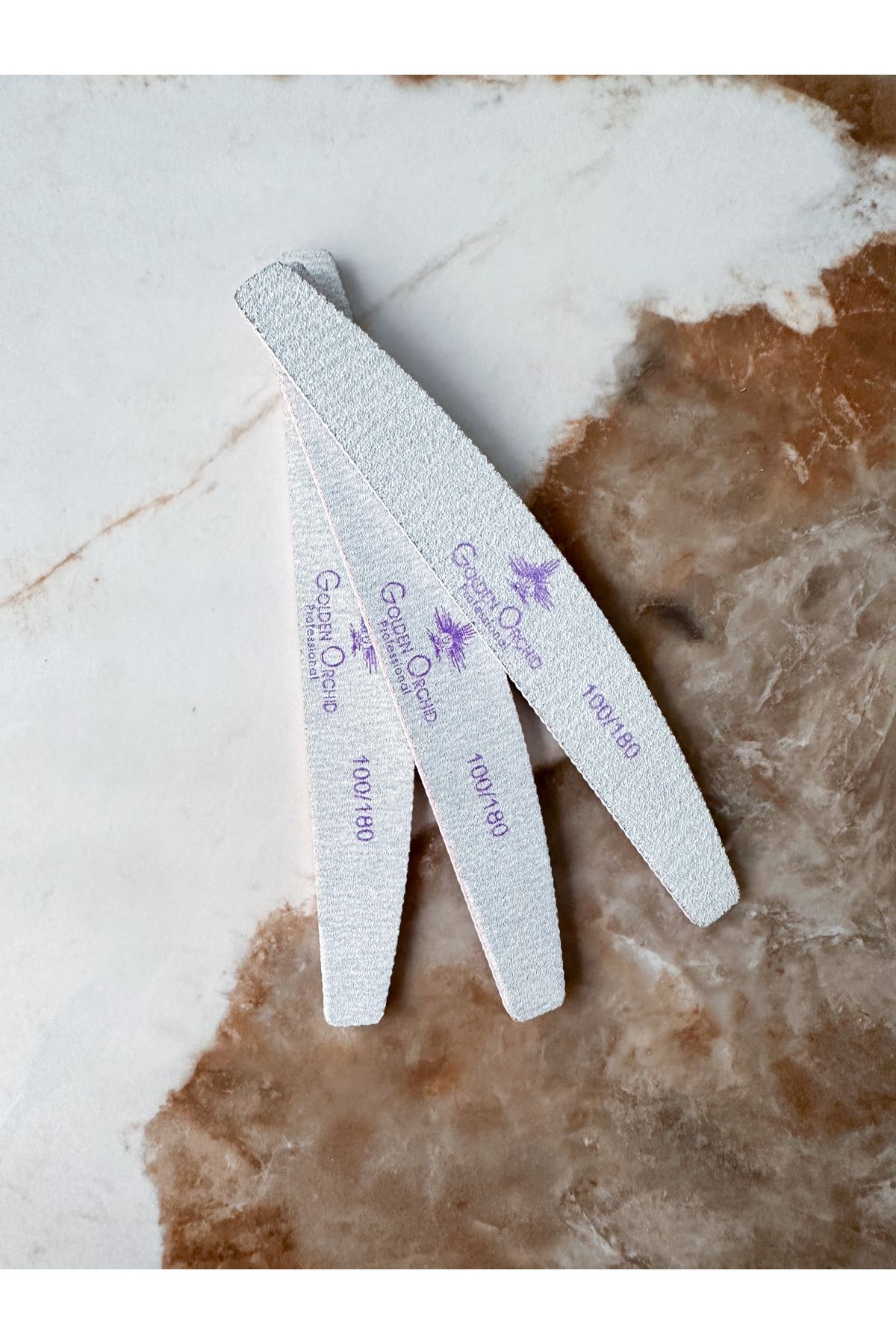 Nera Classy-3 Pieces Professional Paper Rasp, Double Sided, Easy to Apply Rasp for Manicure and Pedicure 3