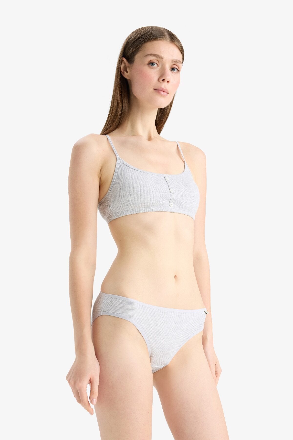 DeFacto-Chiloți Ribana din 3 piese cu bretele-fall In Love D6404ax25sp 3
