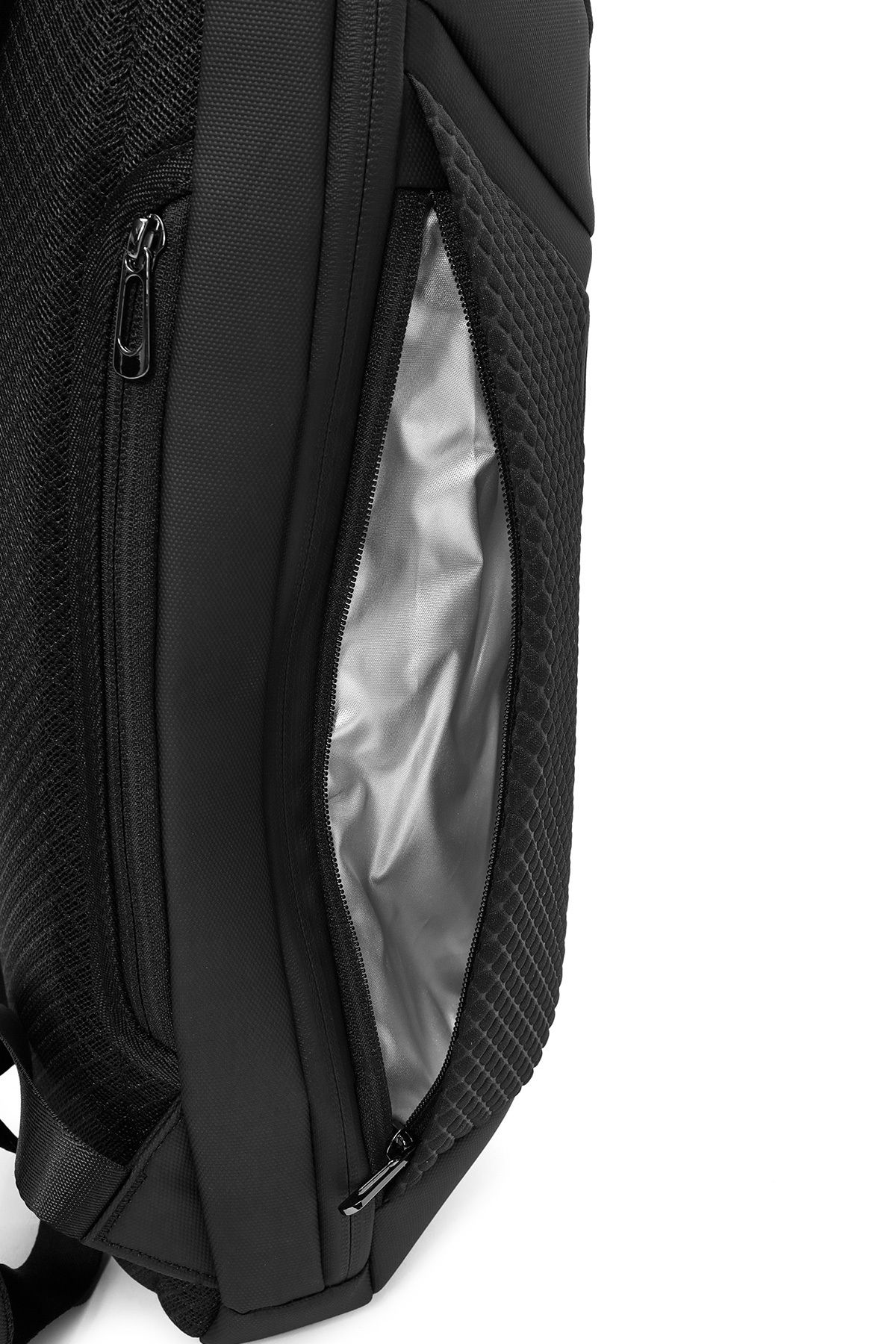 Derimod-D-Pack Men's Black Fabric Backpack 24Wbd30166F 3