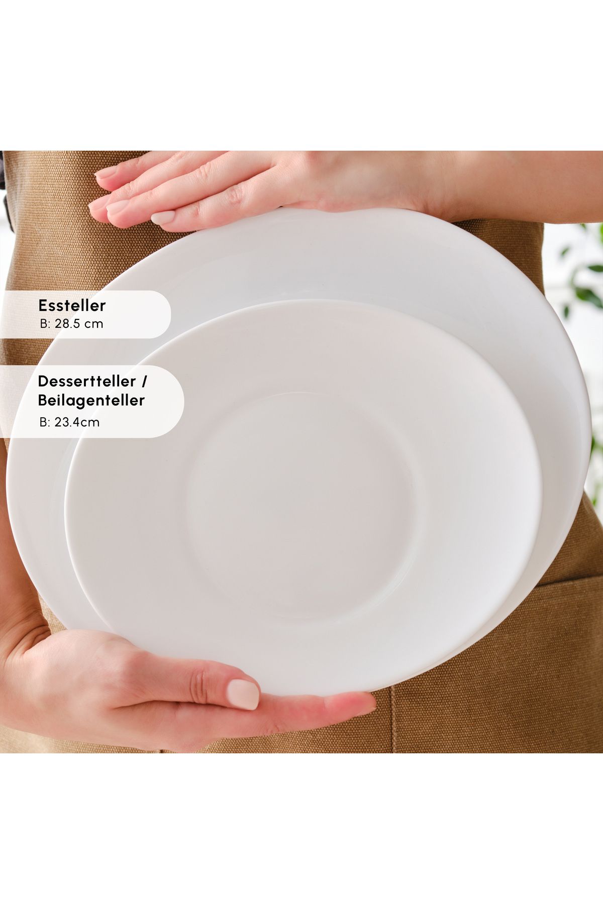 Karaca-White Pure 24 Teilige Für 6 Personen Tafelservice Glas 5