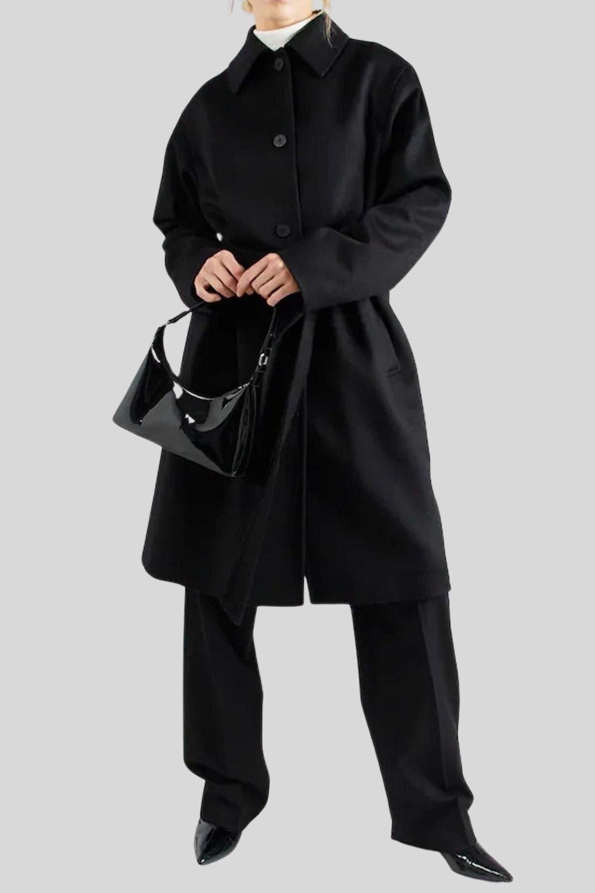 HUGO  Palto Marcado Siyah - Görsel 2