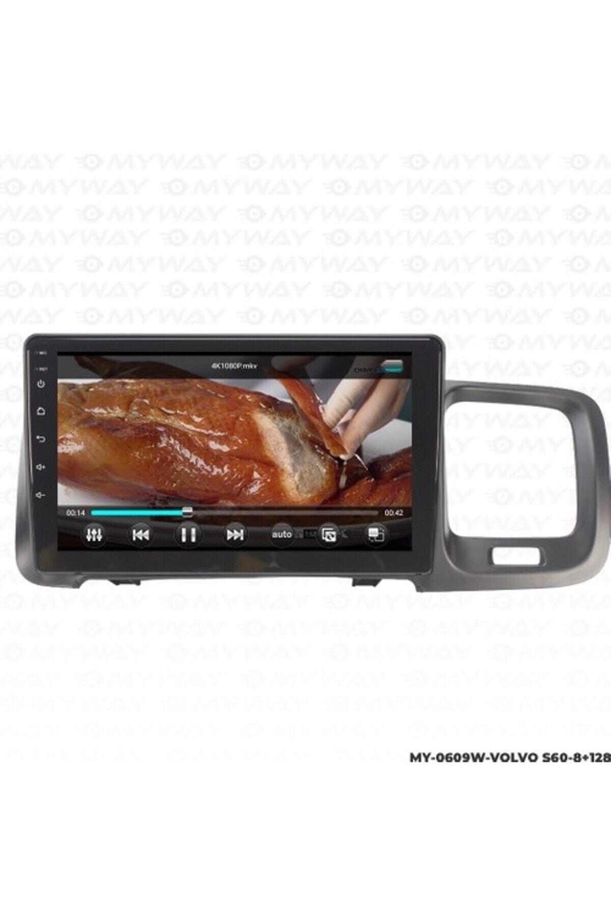 MYWAYY-Myway Volvo S60 Android Multimedia Carplay Navigation Display - 8gb RAM+128 GB HDD - Myway 4