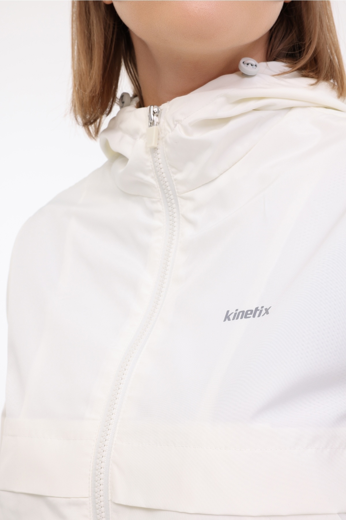 Kinetix-Wl Gaby 8P100 5Fx Ecru Women's Raincoat 4