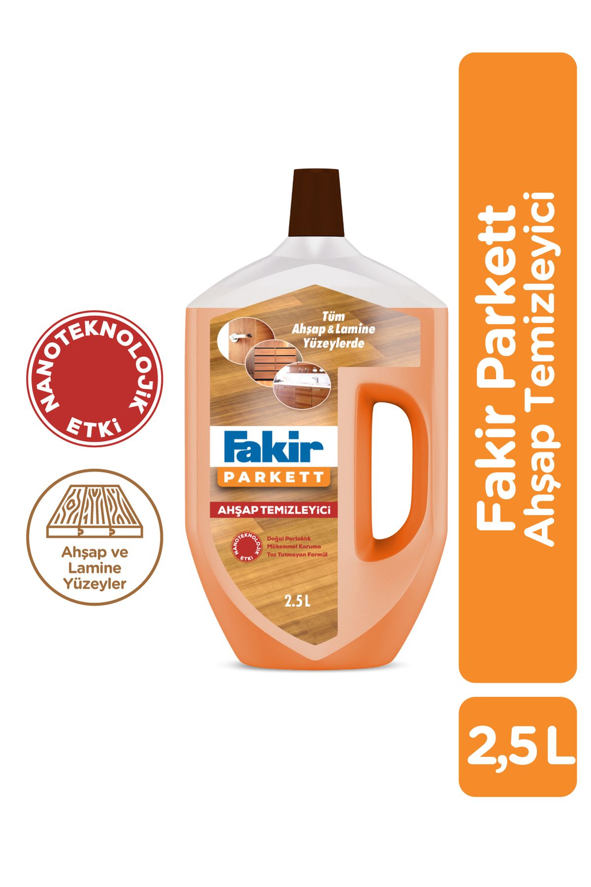 Fakir Parkett Nano Teknolojili Ahşap Temizleyici 2.5L