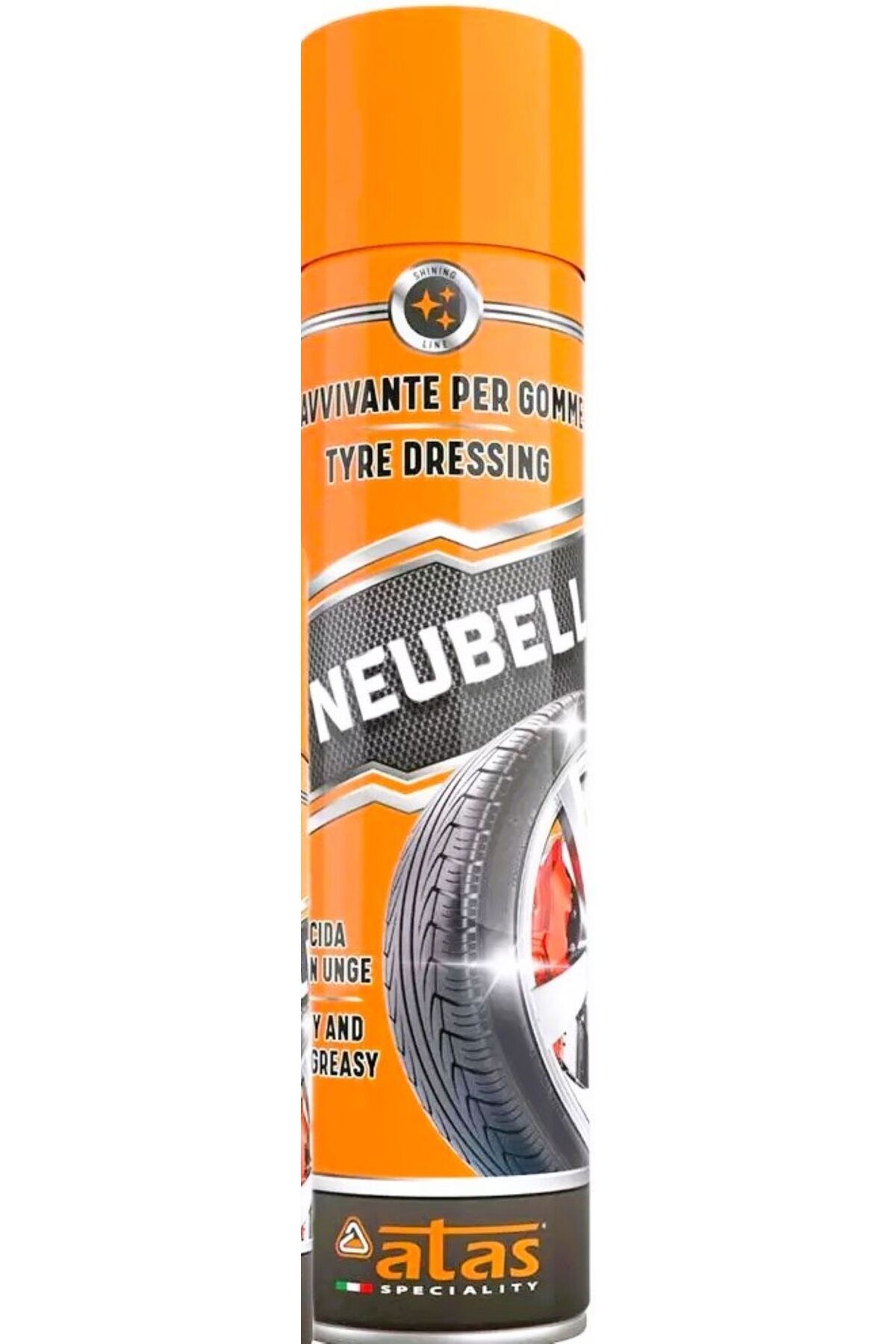 İtalyan ATAS Pneubell Lastik Parlatıcı Cila 400ml