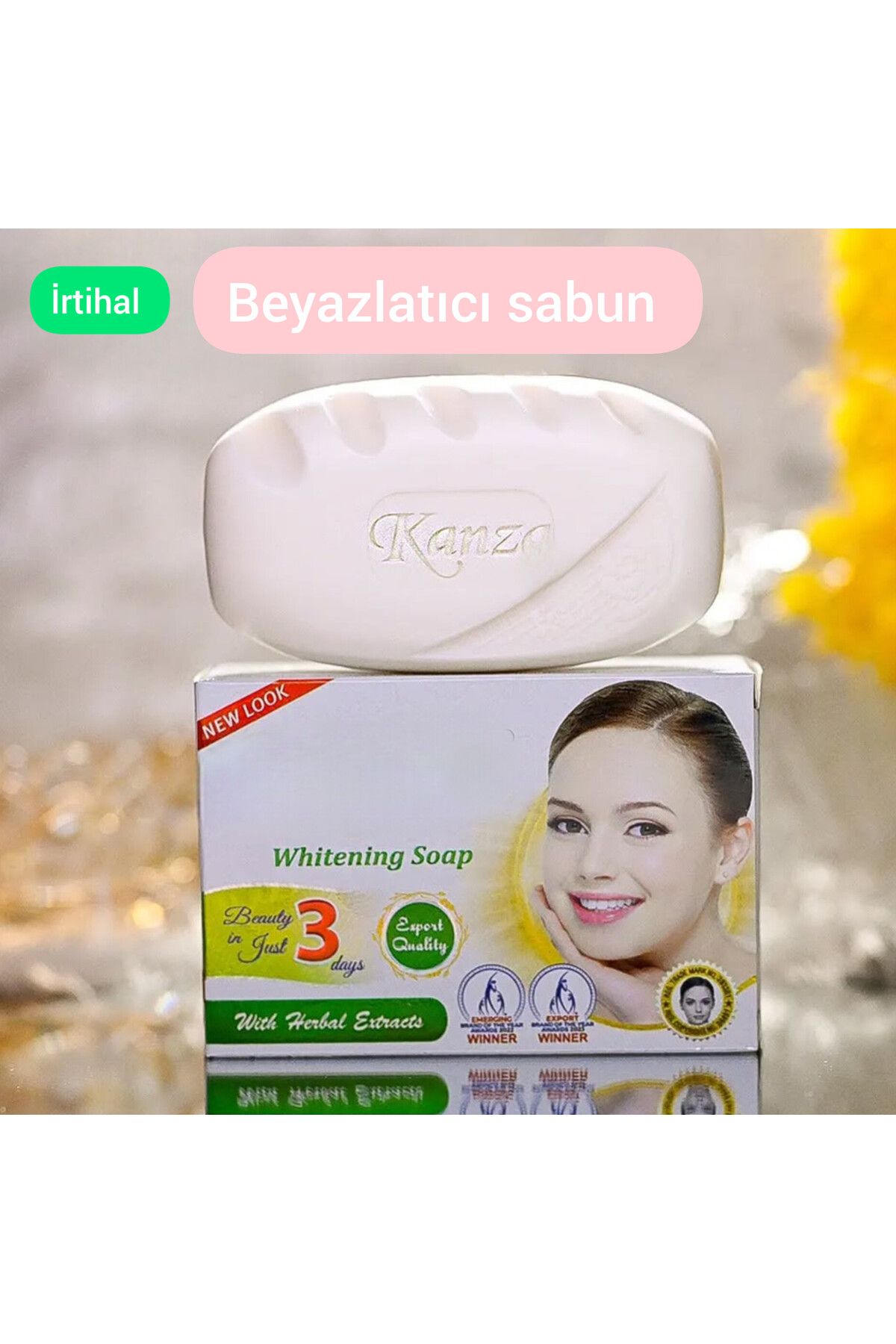 irtihal Kanza beyazlatıcı sabun 1 adet - Whitening Soap