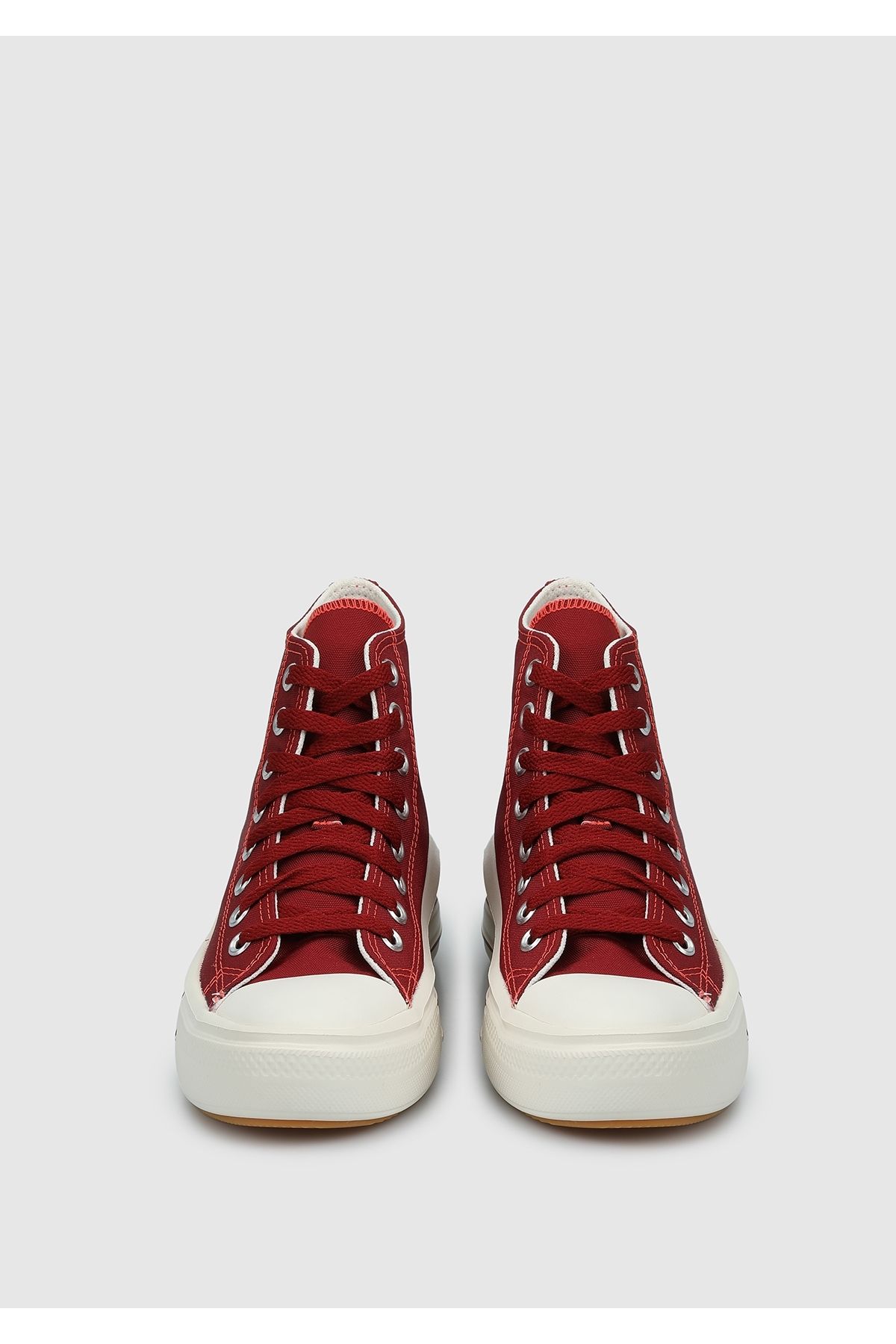 اسنیکر قرمز زنانه چاک تیلور همه ستاره های حرکت روزانه کفش ورزشی Converse