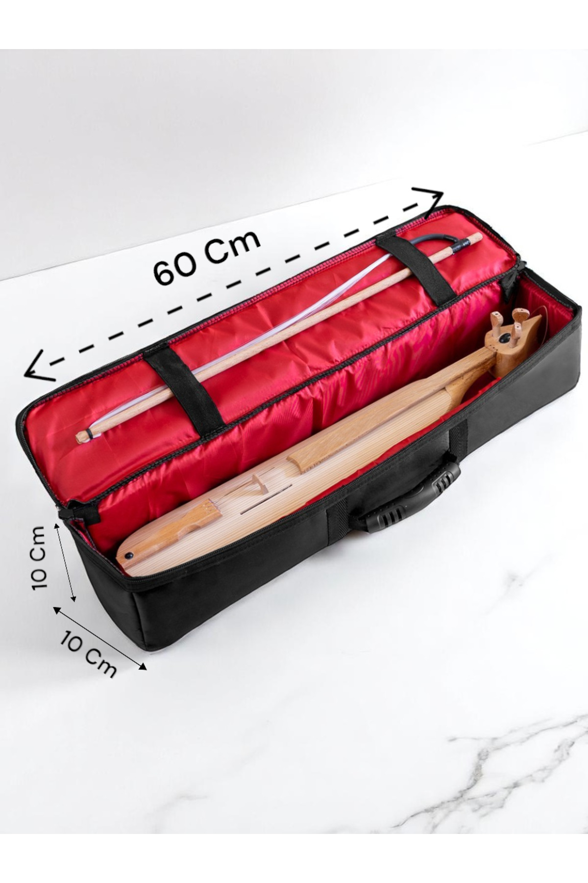 Donizetti Profesyonel Gigbag Kemençe Kılıfı - Siyah Renk - Su