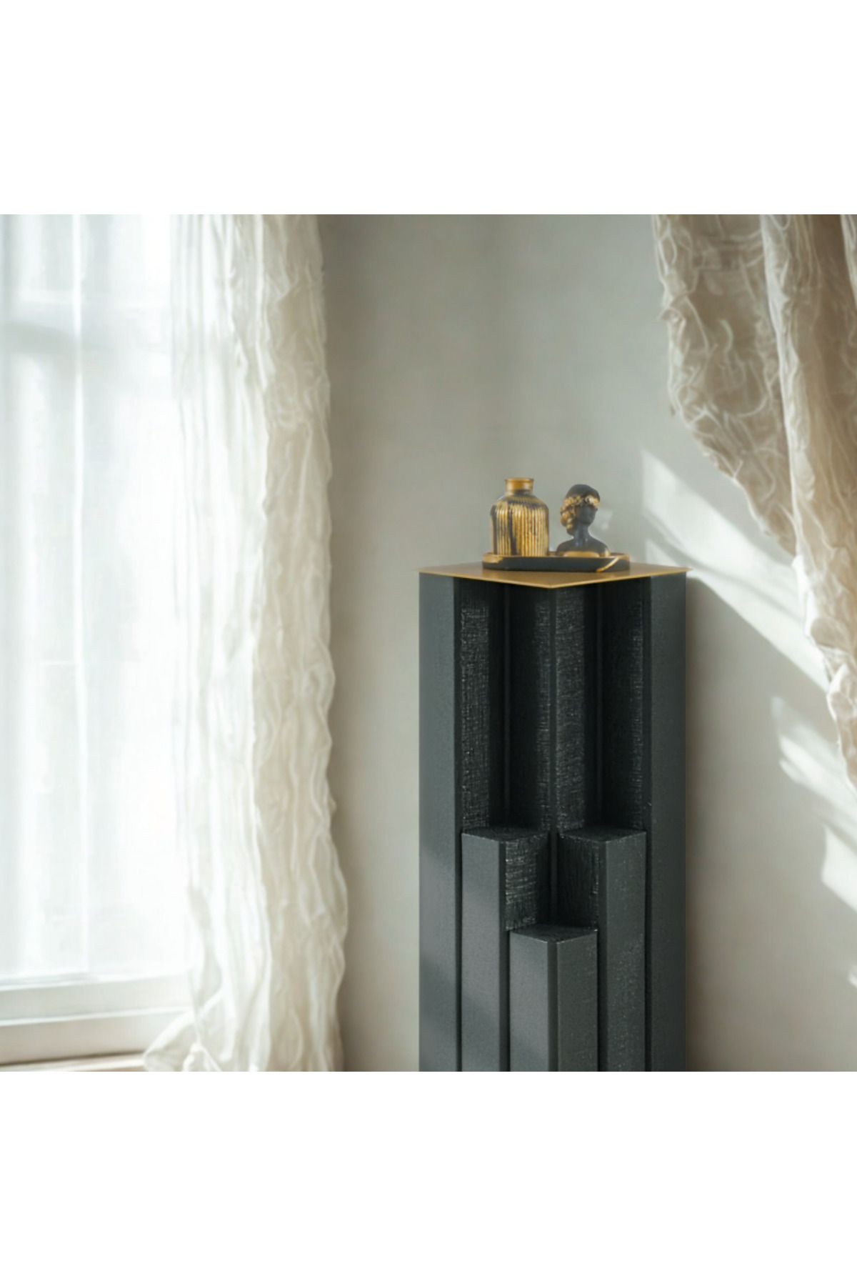 MASS DECOR DEKORATİF SÜTUN SEHPA (YAN SEHPA) 23*70 CM