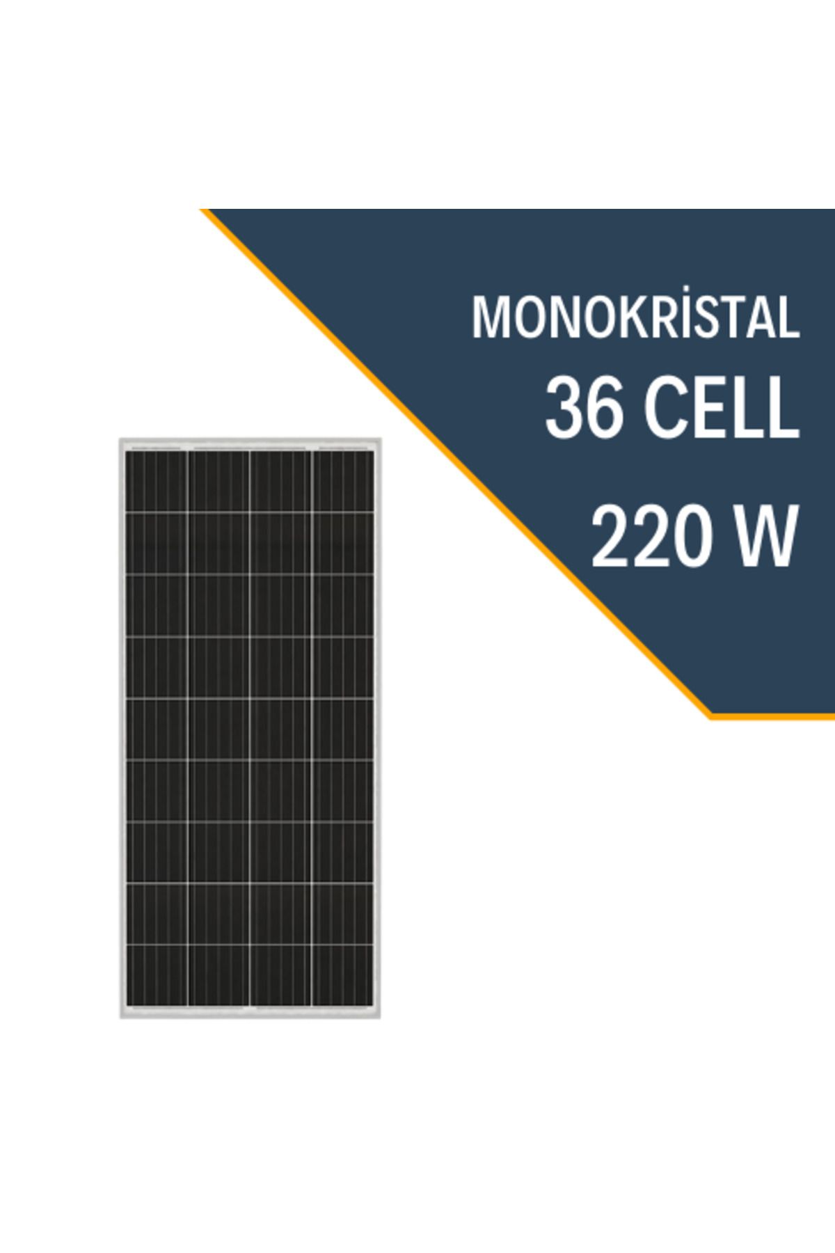 Lexron 220w Monokristal Güneş Paneli