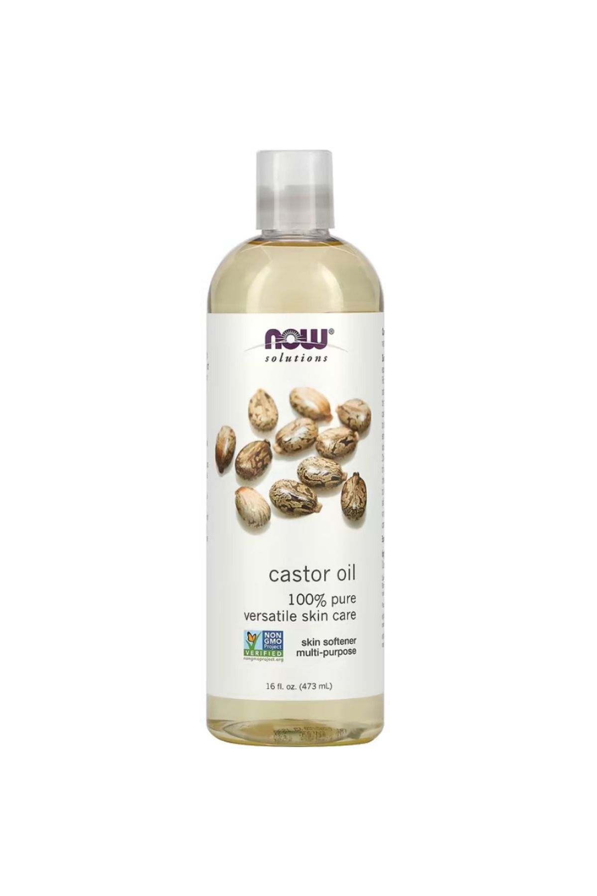 Now Foods , Solutions, Castor Oil, 16 fl oz (473 ml)