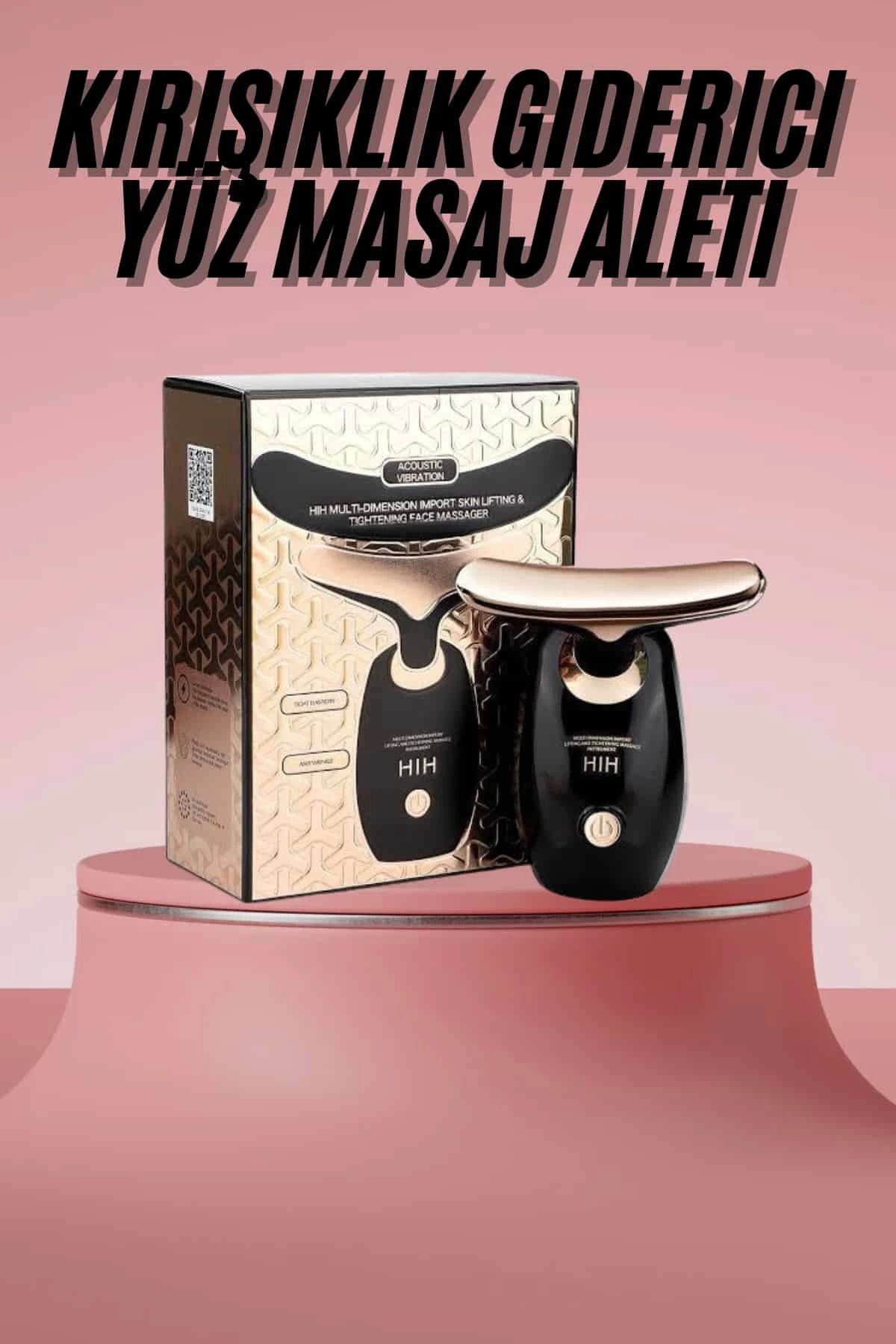 Heez Yüz Ve Boyun Kırşıklık Giderici Ems Güzellik Cihazı Gıdık,Sarkma,Kırışıklık Yüz Masaj Aleti