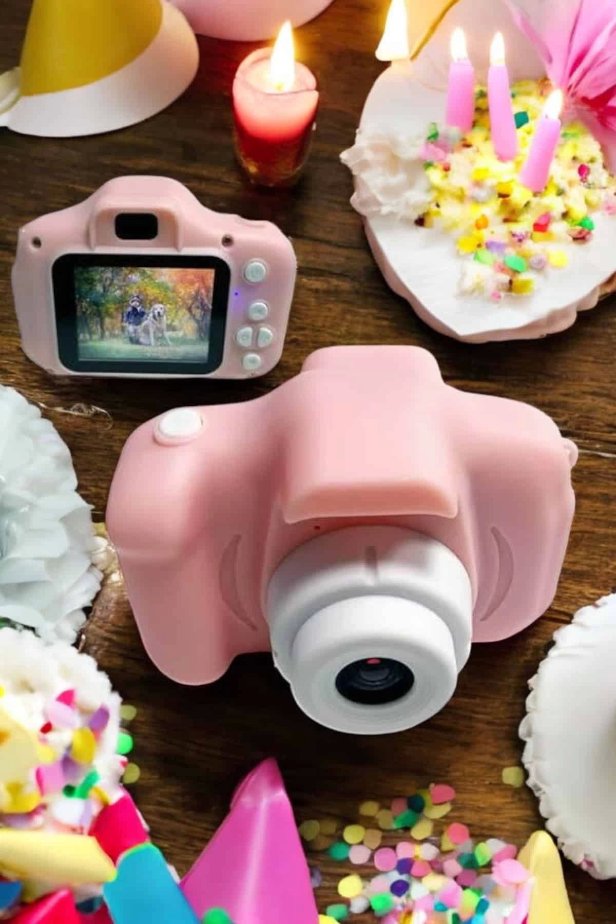 Heez Çocuk Kamerası Profesyonel Hafif Ve Uzun Ömürlü USB Şarjlı 2.0 İnç