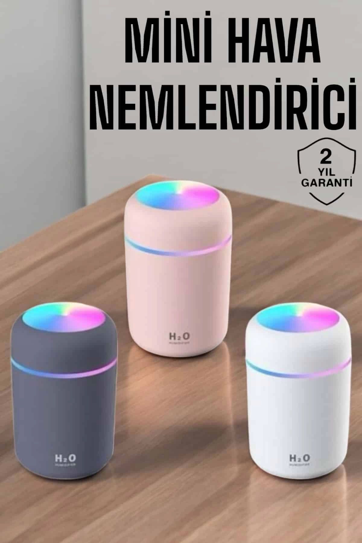 hayalimsah Buharlı Hava Nemlendirici Aromaterapi Renk Değiştirilebilir