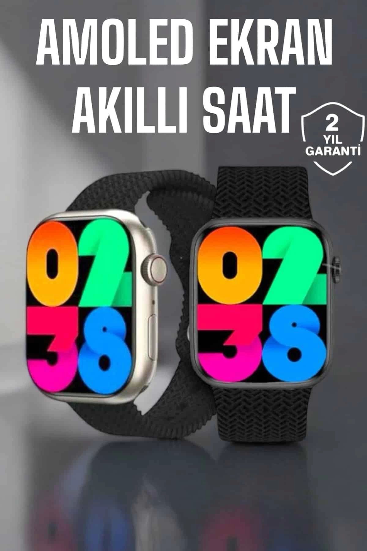 MELFSHOP Yeni Nesil Akıllı Saat Arama Cevaplama GPS Takibi Adımsayar NFC Özelliği