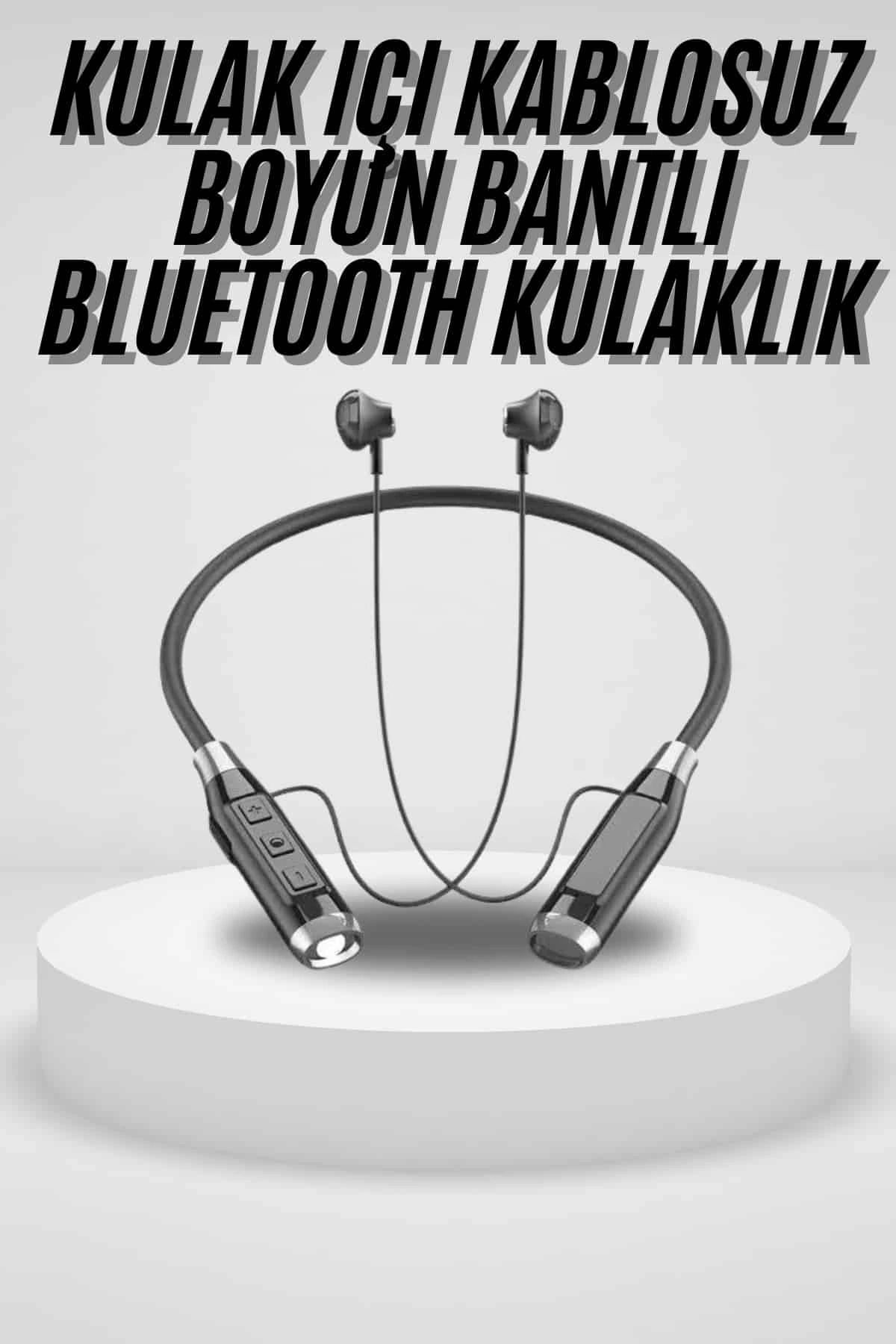 MELFSHOP Kablolu Bluetooth Kulaklık Kulak İçi 120 Saat ANC Özelliği Uzun Ömürlü
