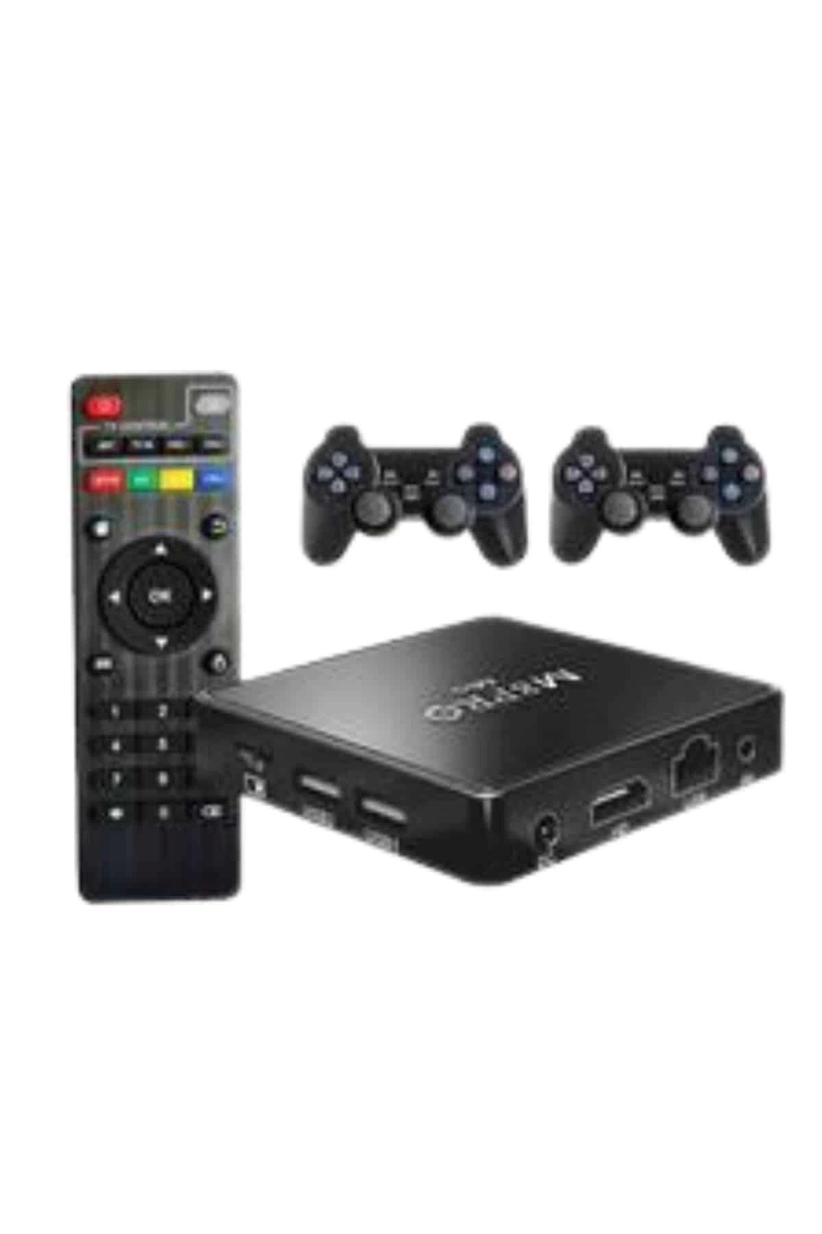 MELFSHOP M8 PRO Mini 2.4G 10K ultra HD 64 GB TV BOX Android TV GAME BOX 2 Adet Oyun Konsolu
