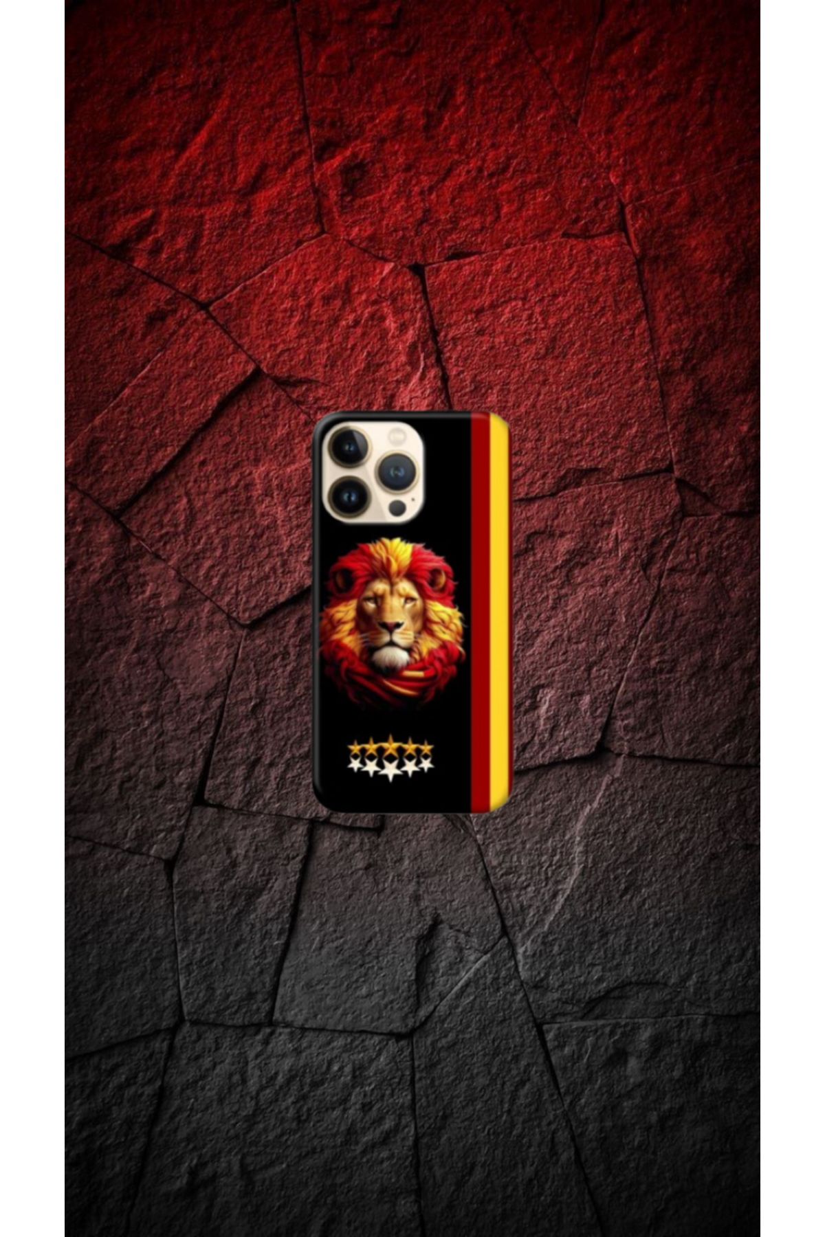 cover shopp Aslan Desenli Kılıf Tasarımı-4 IP 13 Pro Max