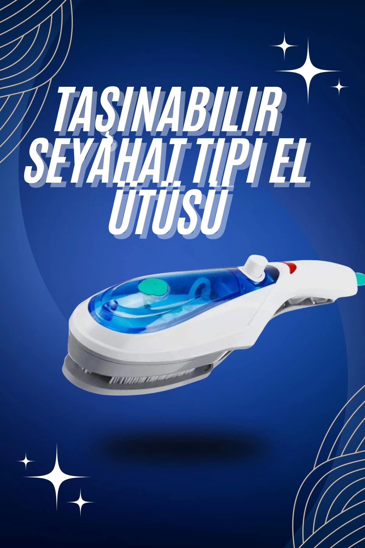 feifei Taşınabilir Buharlı Ütü Ev Mini Giysi Temizleyici Asılı Ütü Makinesi