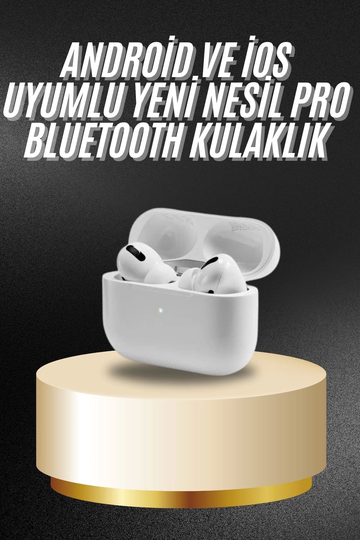 MELFSHOP Beyaz Android ve İOS Uyumlu Yüksek Performanslı Uzun Pil Ömrü