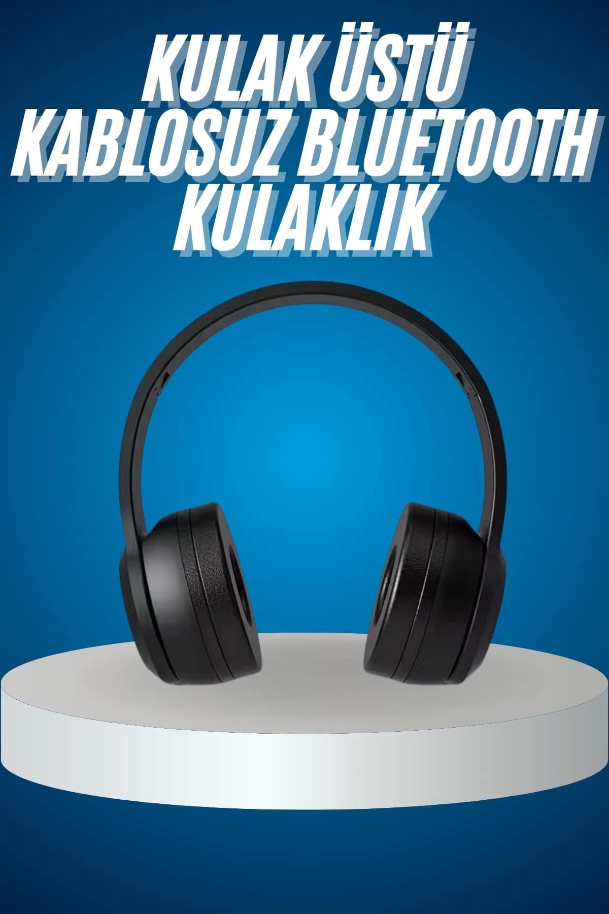 MELFSHOP Wireless 5.0 Bluetooth Kablosuz Kulaklık ANC Özellikli Kulak Üstü Ayarlanabilir