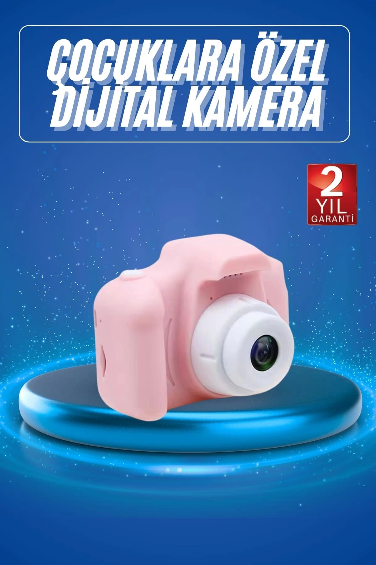 MELFSHOP 2.0 Inç Ekran Mini 1080p Hd Çocuk Kamera Dijital Fotoğraf Makinesi