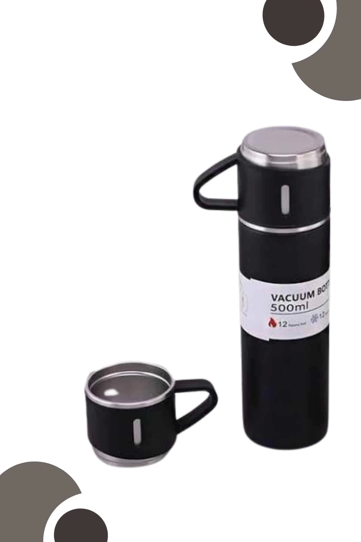 Eco Lounge 3 Bardaklı Termos Seti Anneler Gününe Özel Hediye Taşınabilir Sızdırmaz Isı Koruyucu fotoğrafı 4 (önizleme)