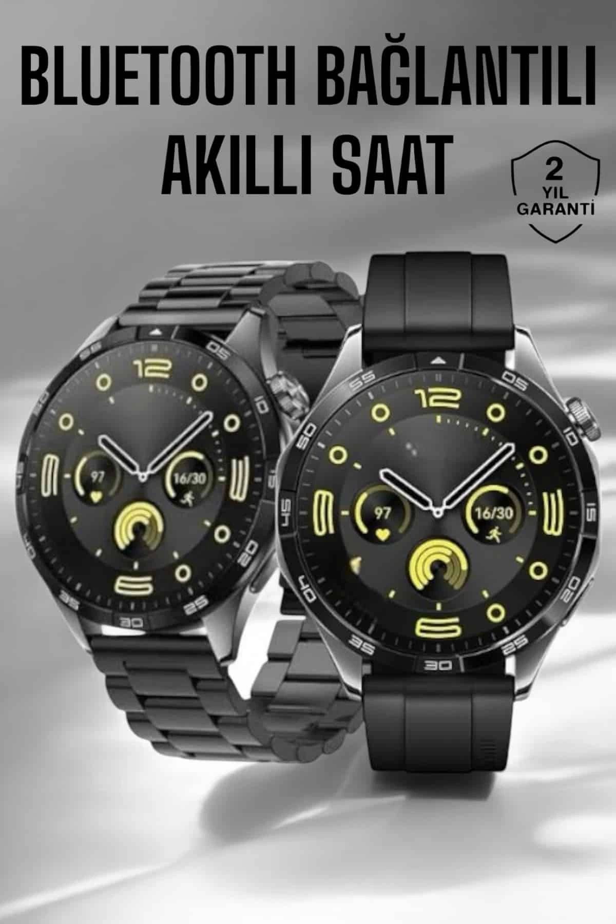 MELFSHOP Akıllı Saat Sesli Görüşme, NFC Uyumlu, Bildirim Görme ve Uyku ve Sağlık Takibi