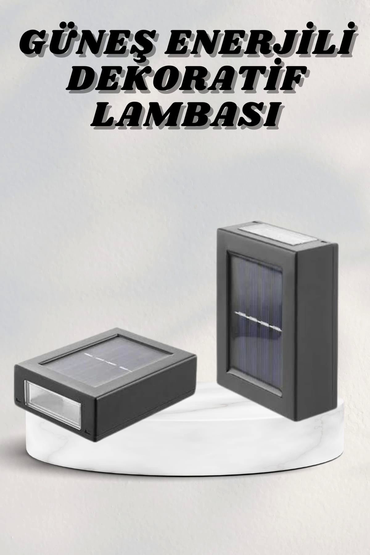 Heez Bahçe Aydınlatması Solar Güneş Enerjili Dekoratik Led Işıklı Lamba