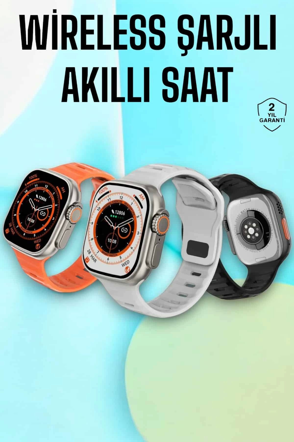 MELFSHOP Akıllı Saat Nabız Ölçebilen Yeni Nesil GPS ve Adımsayar Özelliği